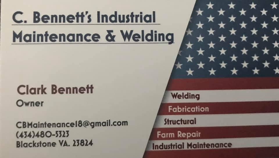 C Bennett Industrial Maintenance and Welding Logo