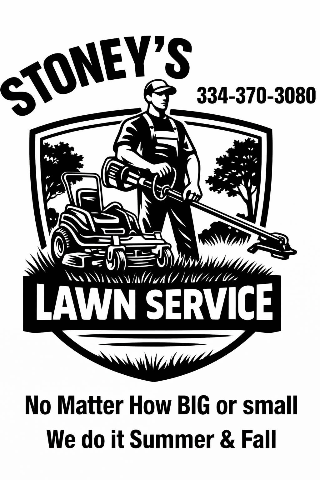 Stoney's Lawn Service Logo