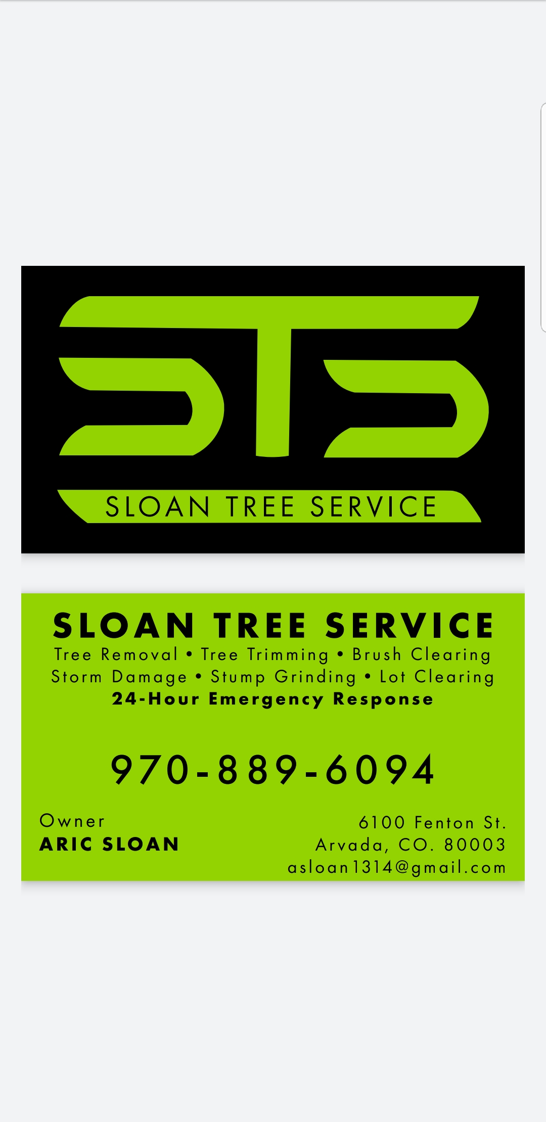 Sloan Tree Service LLC Logo