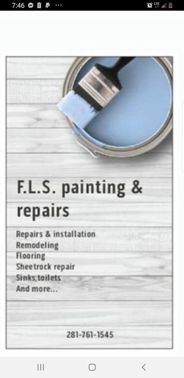 F.L.S. Painting & Repairs Logo