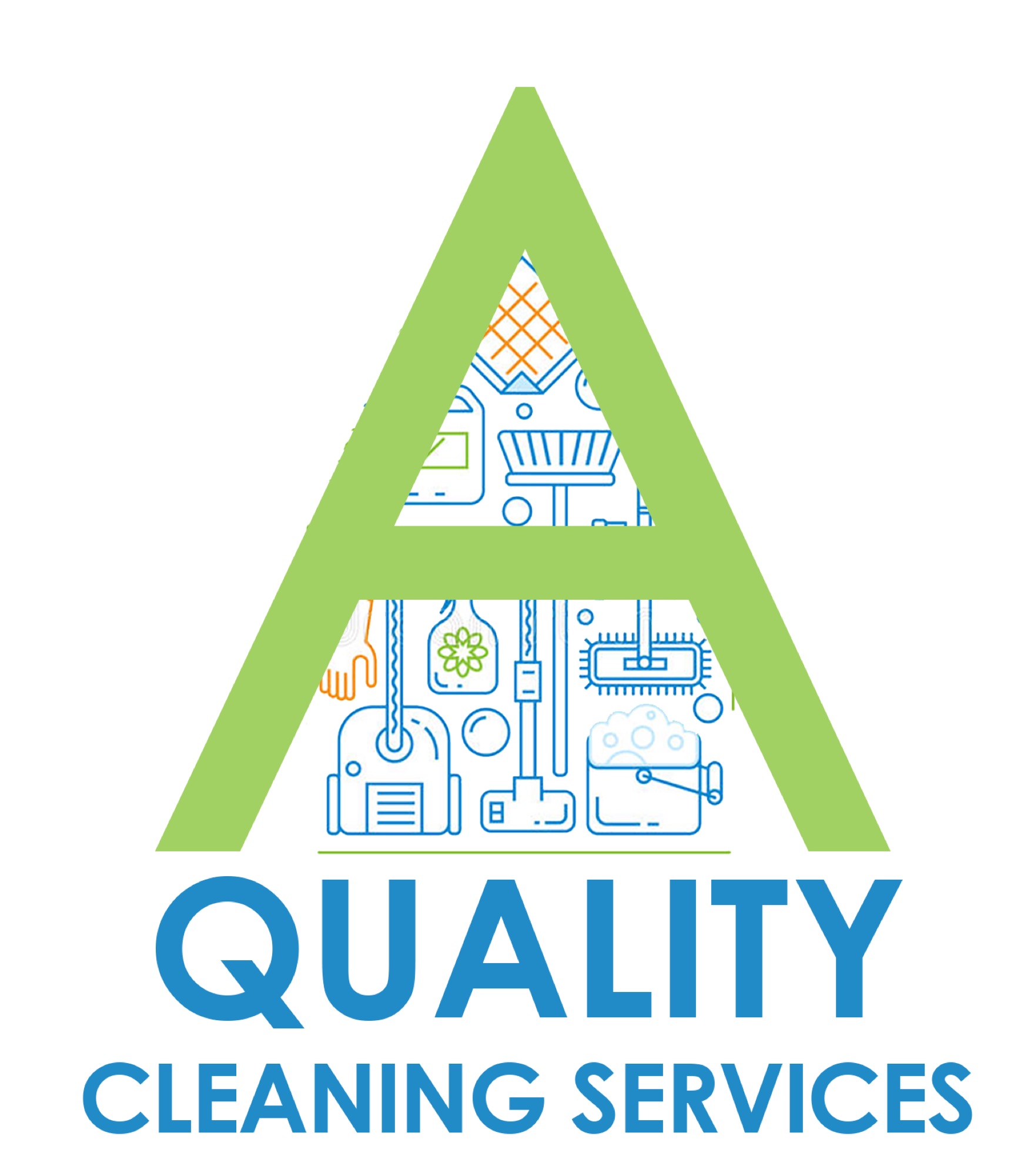 A Quality Cleaning Services Logo