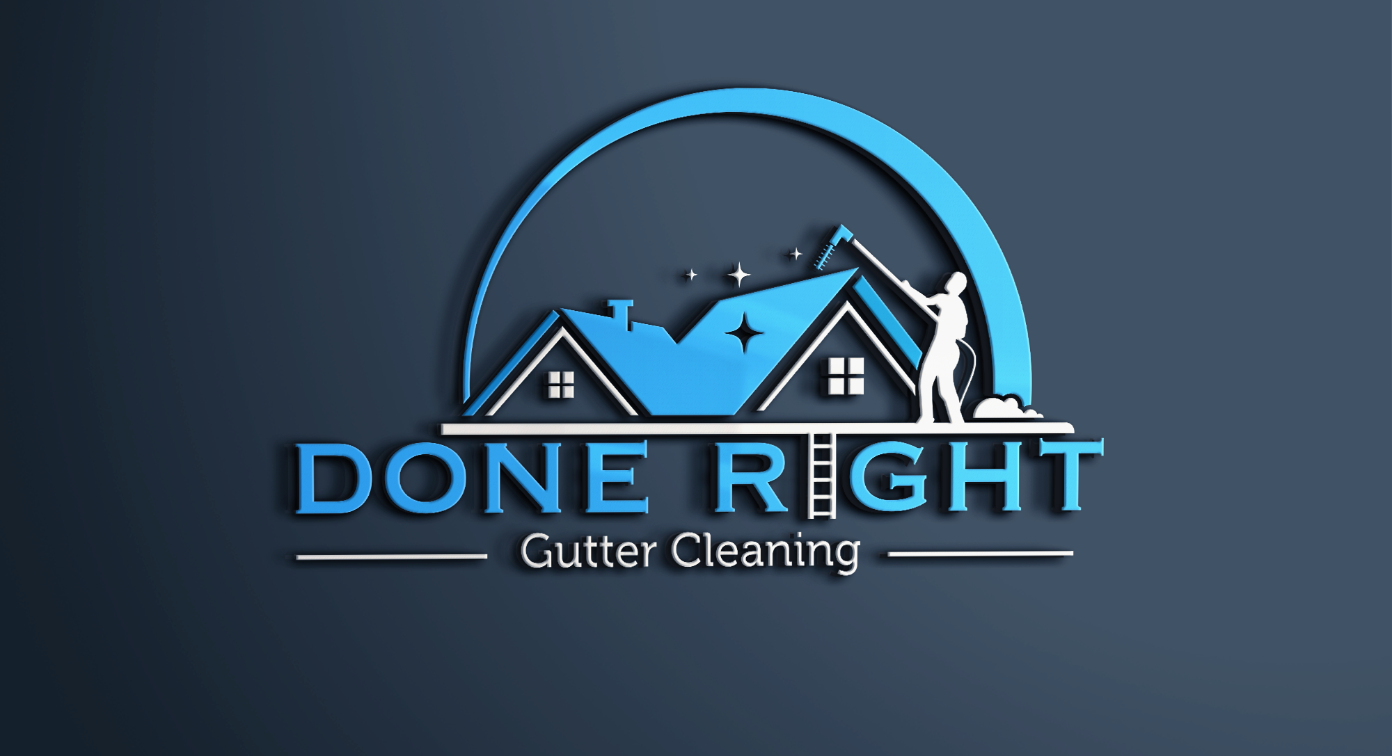 Done Right Gutter Cleaning Logo