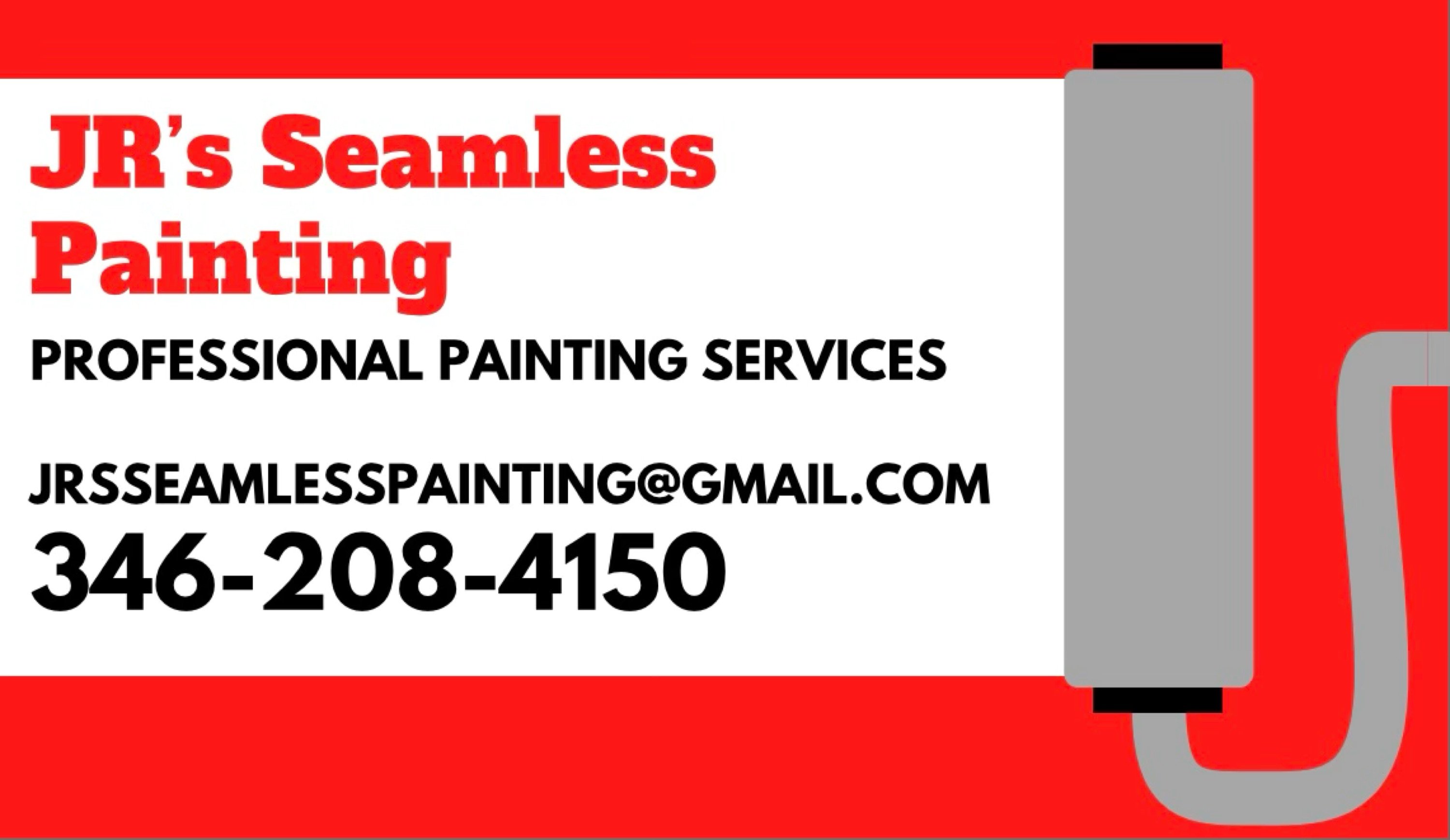 JRs Seamless Painting Logo