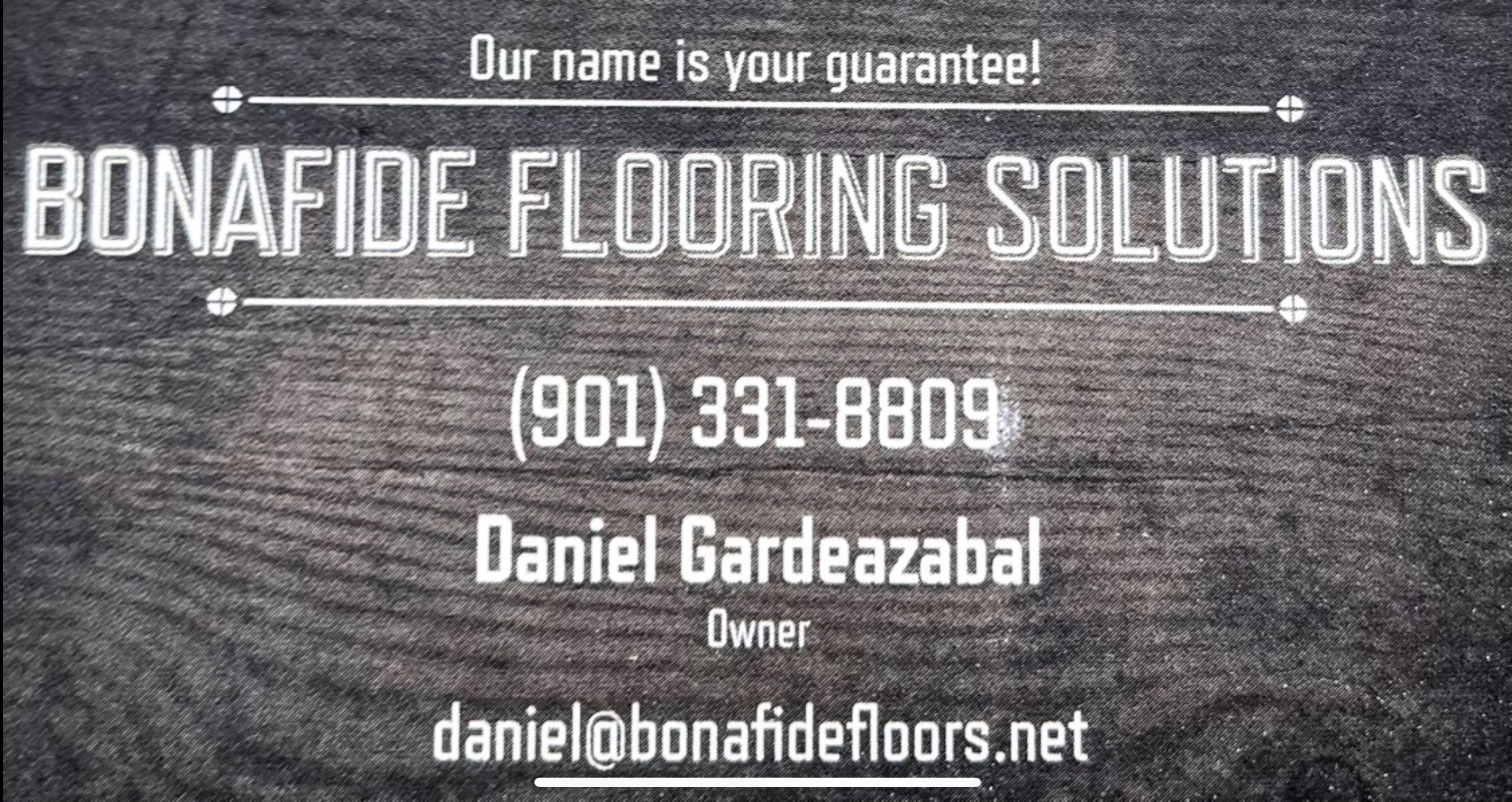 Bonafide Flooring Solutions, Inc. Logo