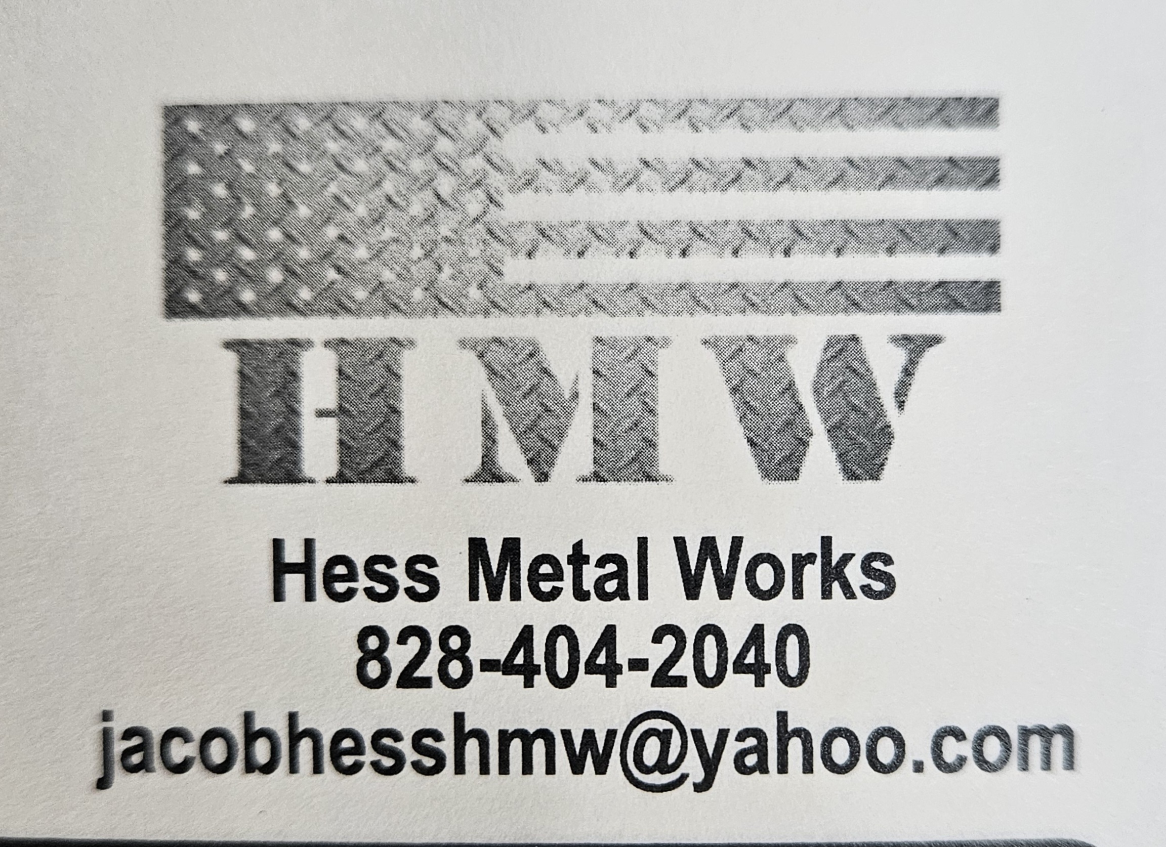Hess Metal Works Logo