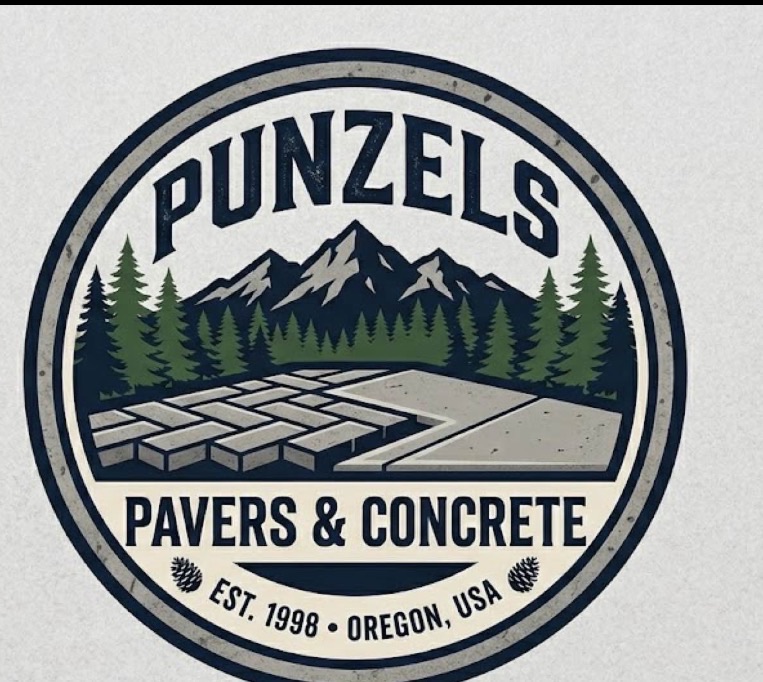 Punzels Pavers & Concrete Logo