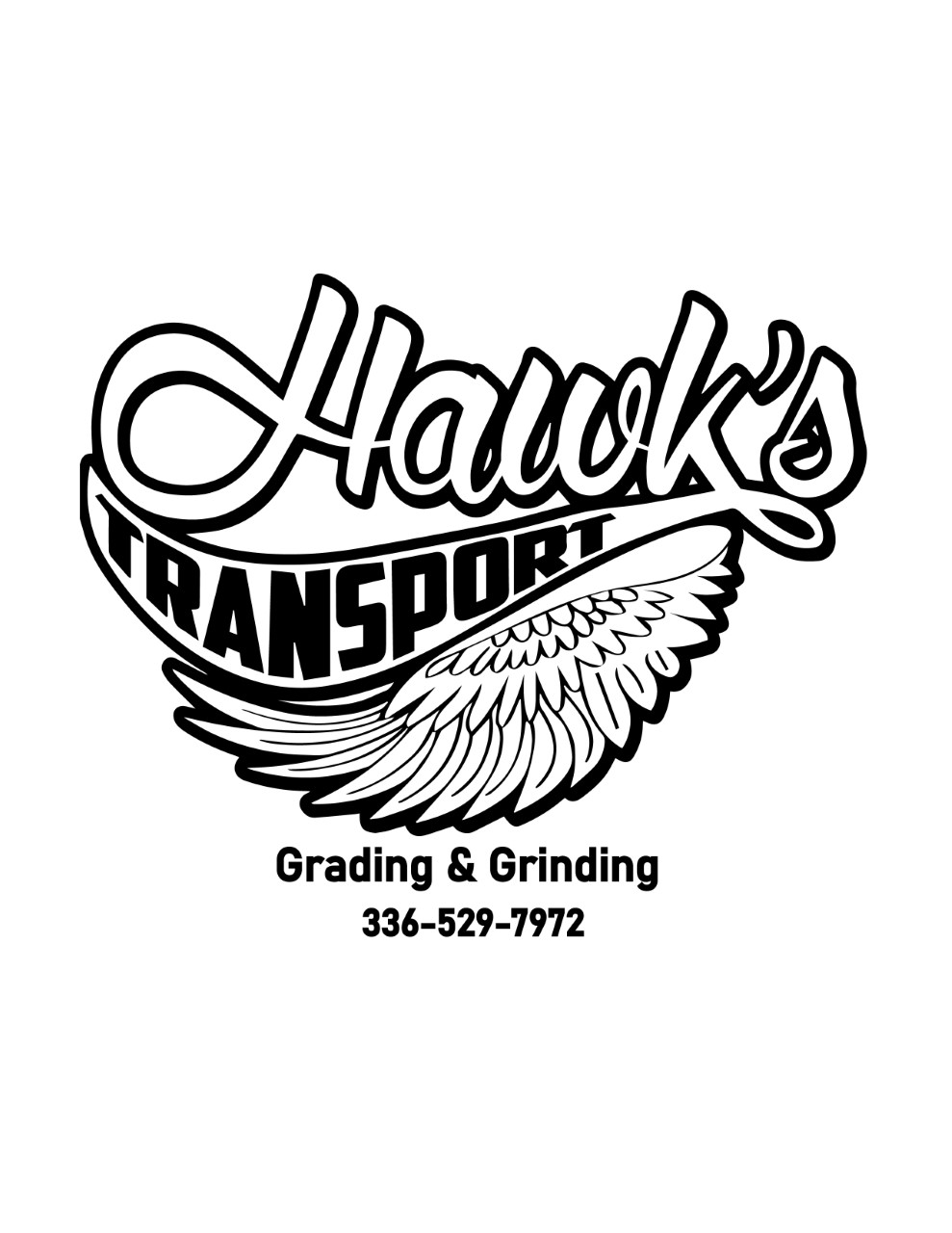 Hawks Transport Grading & Grinding Logo