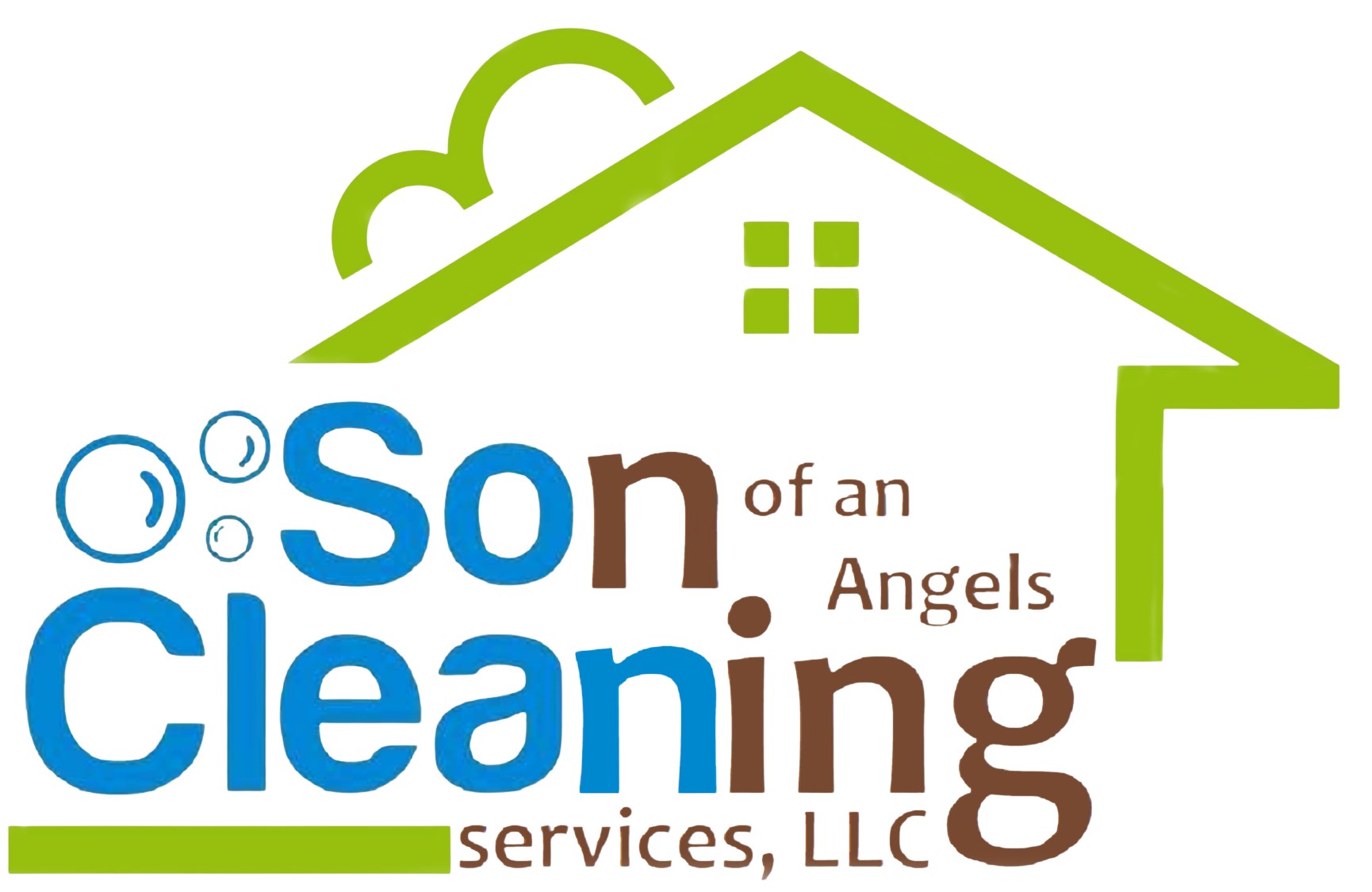 Son of an Angel's Green Cleaning Services, LLC Logo