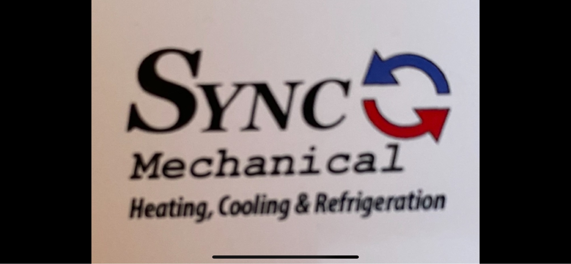 Sync Mechanical, Inc. Logo