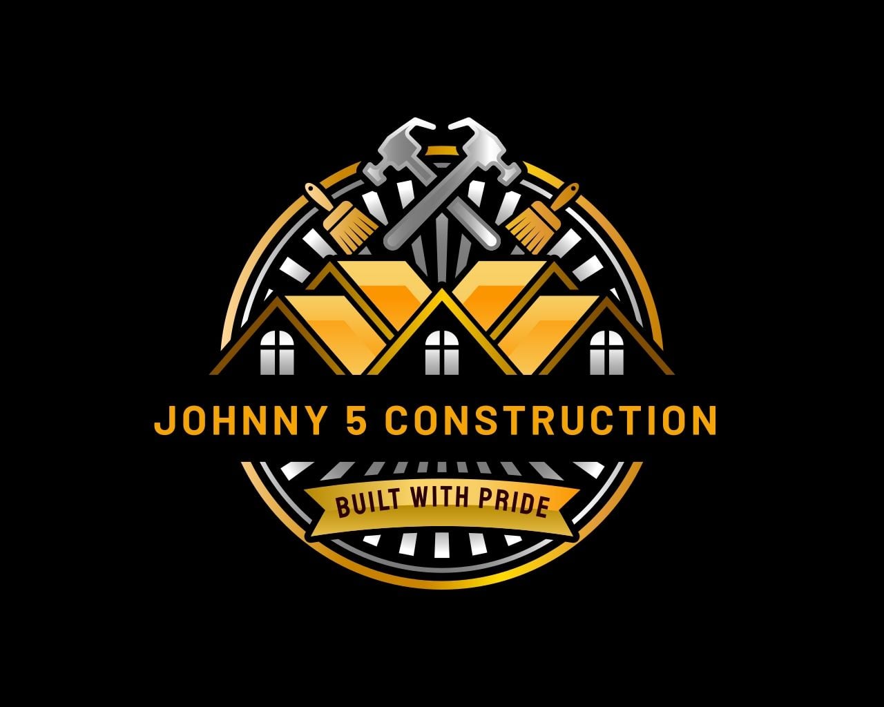 Johnny Five Construction LLC Logo