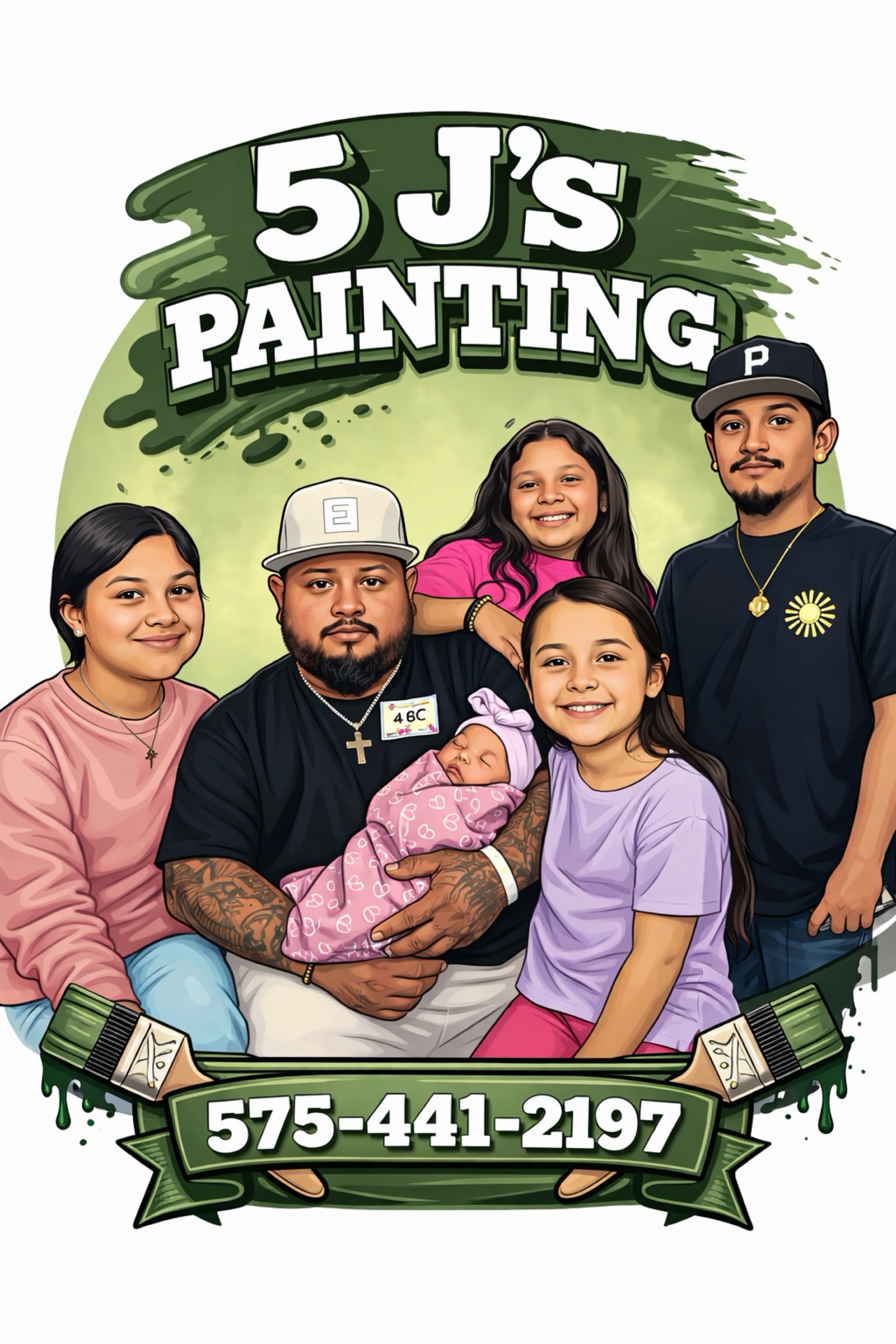5 Js Painting, LLC Logo