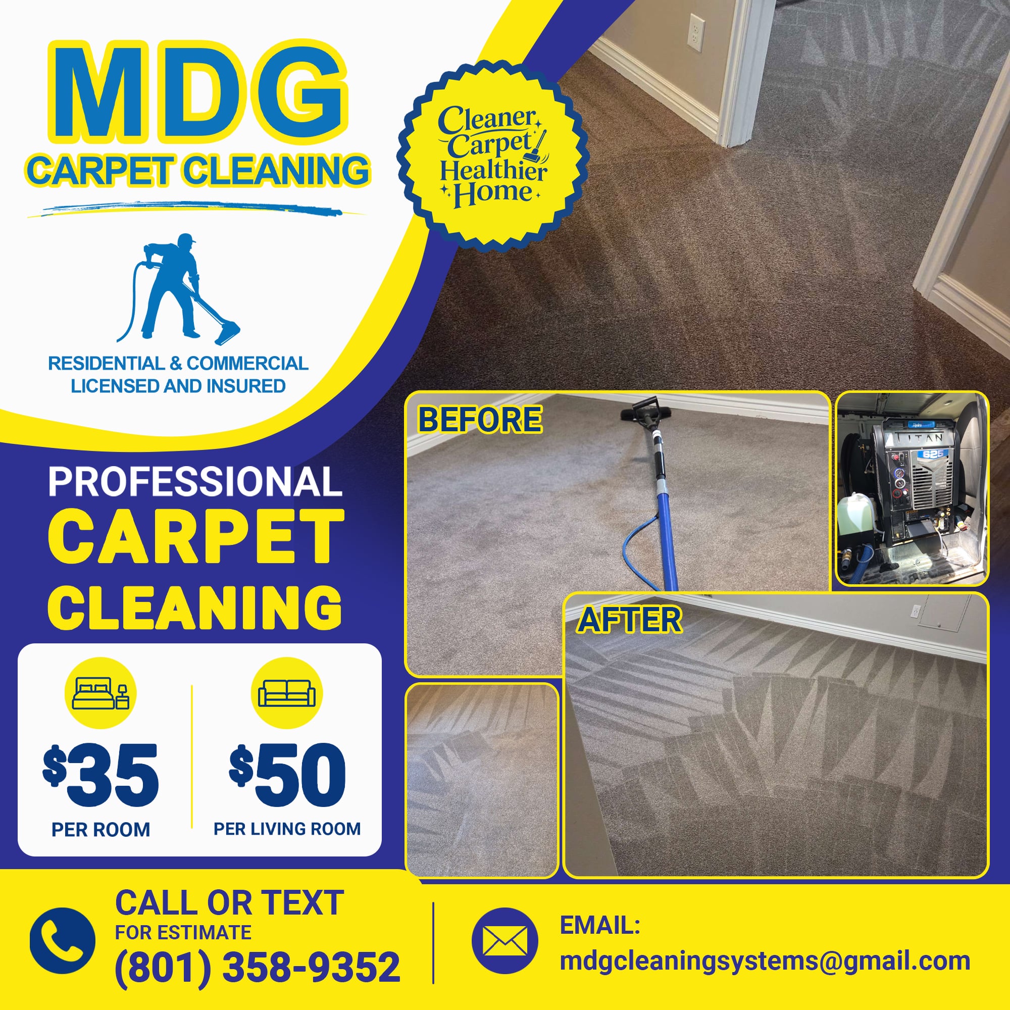 MDG cleaning systems Logo