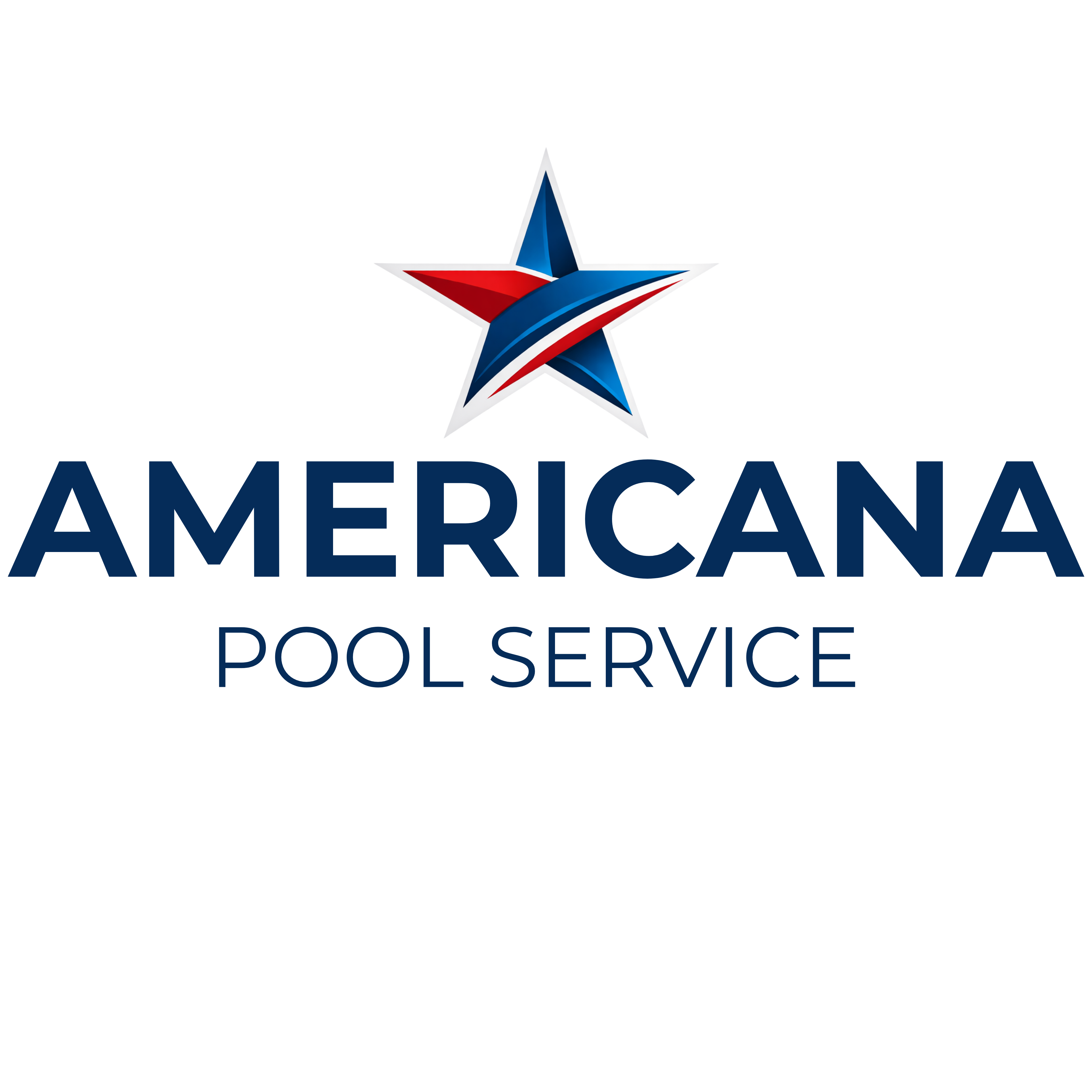 Americana Pool Service Logo