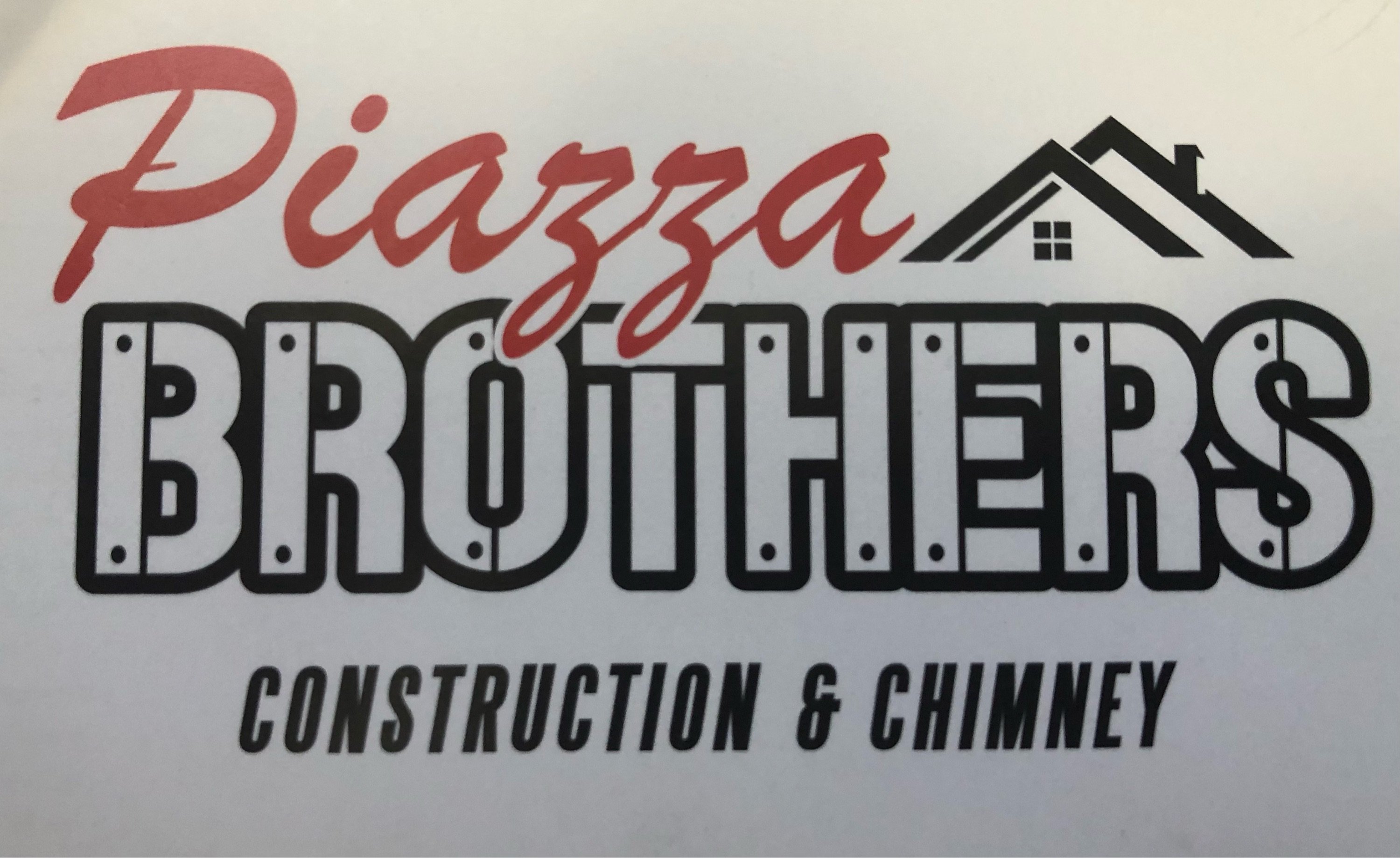 Piazza Brothers Construction and Chimney Logo