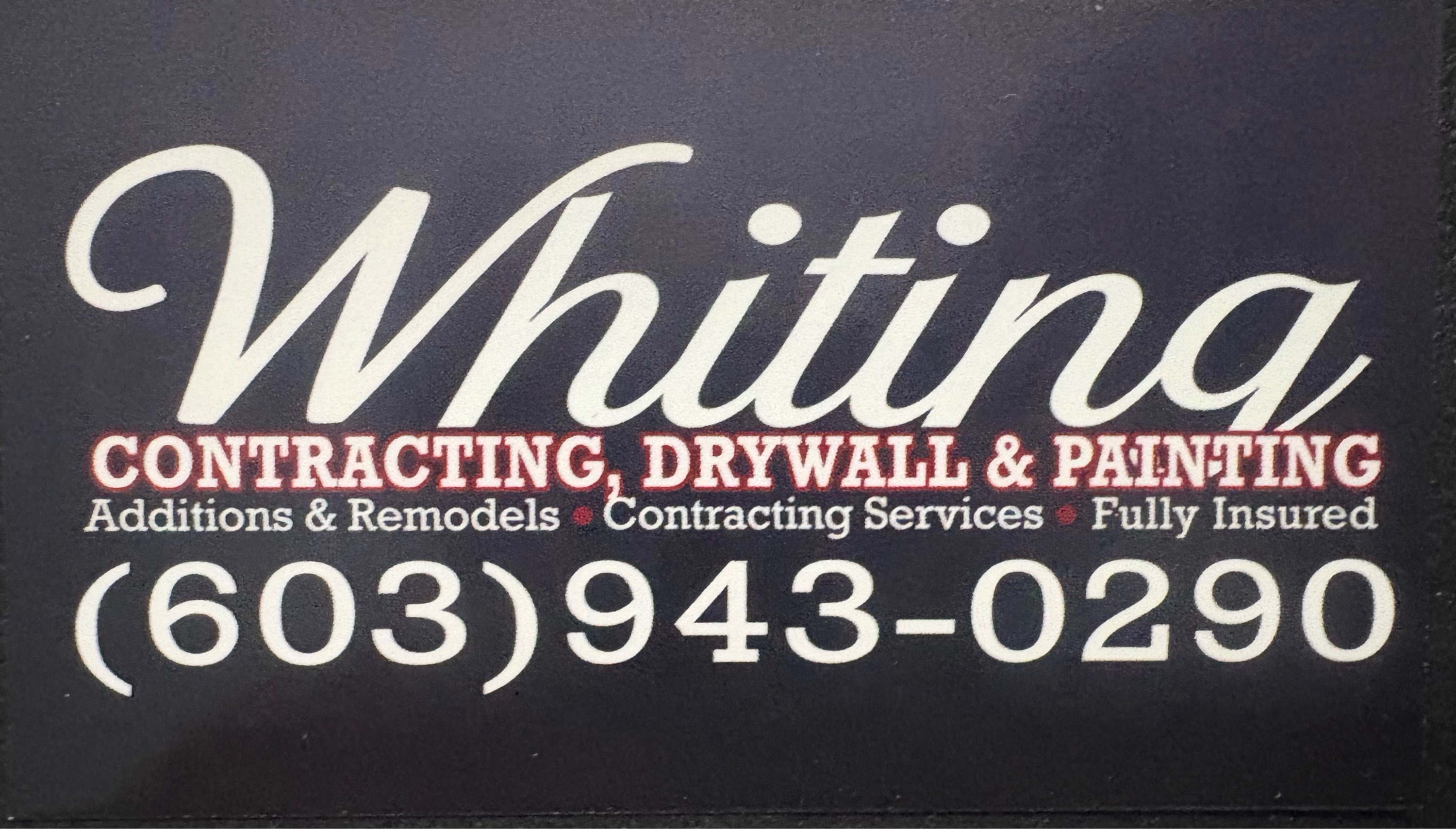 Whiting Drywall and Painting Logo