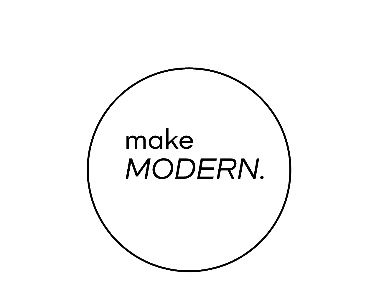 Make Modern Logo