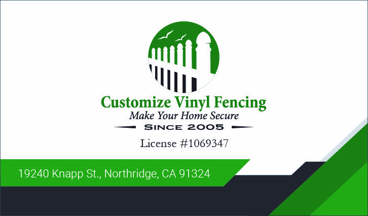 Customize Vinyl Fencing Logo