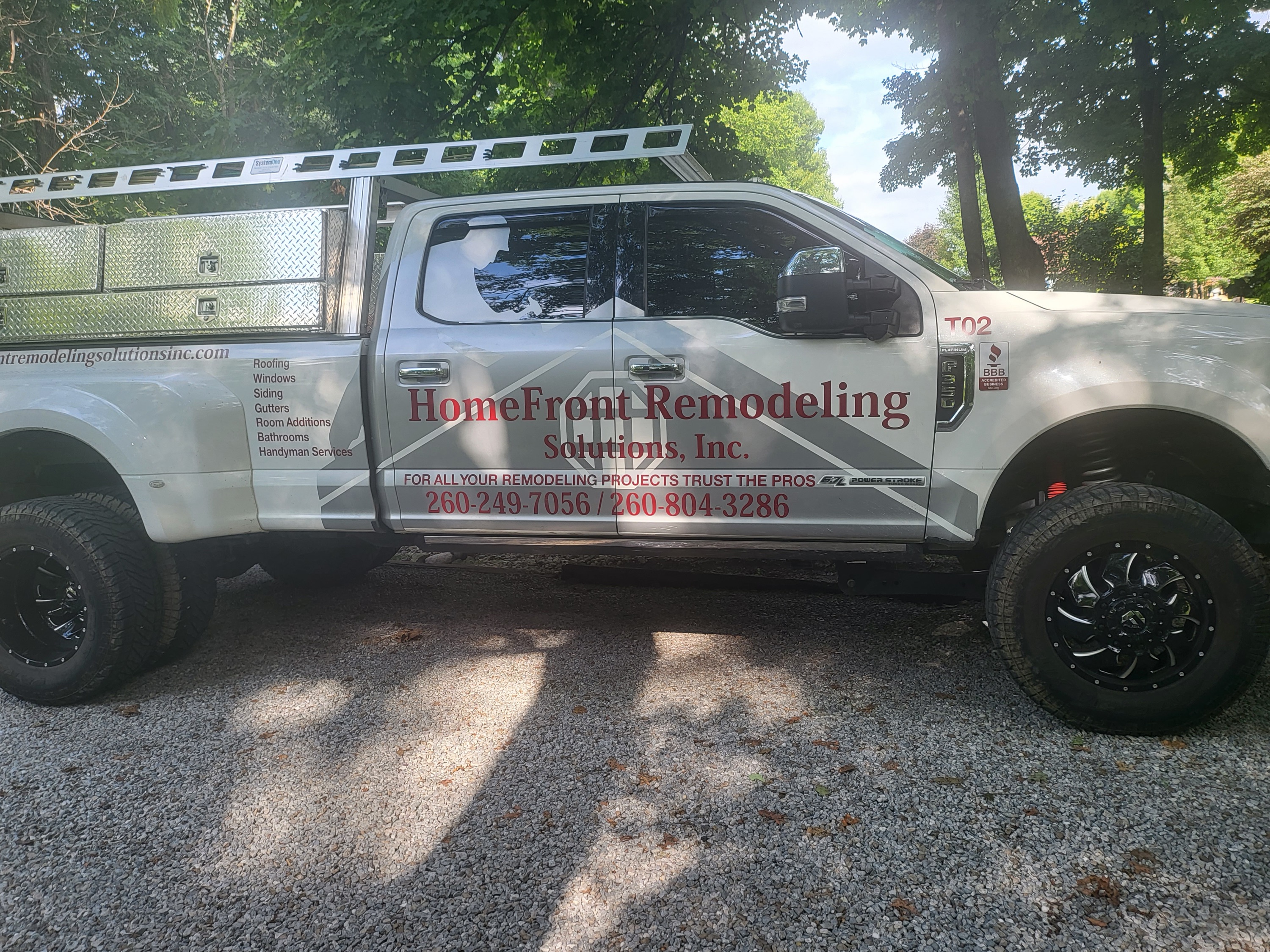 HomeFront Remodeling Solutions Logo