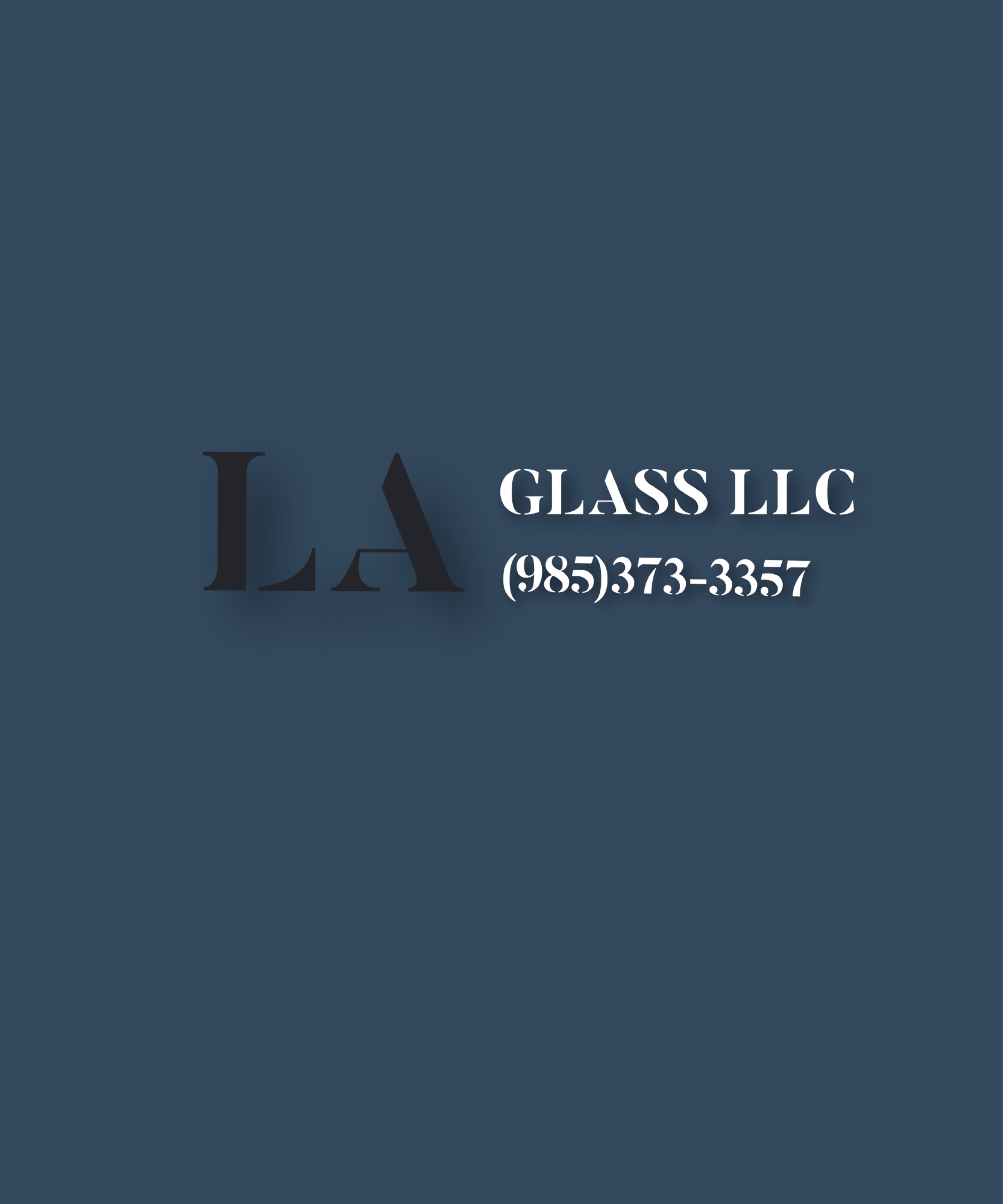 LA Glass, LLC Logo