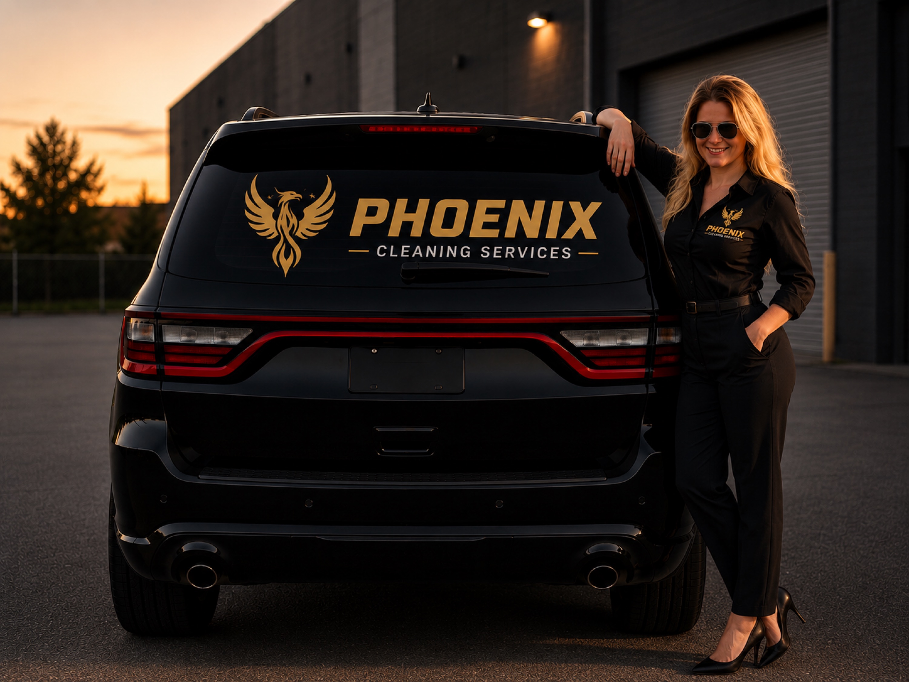 Phoenix cleaning services LLC Logo