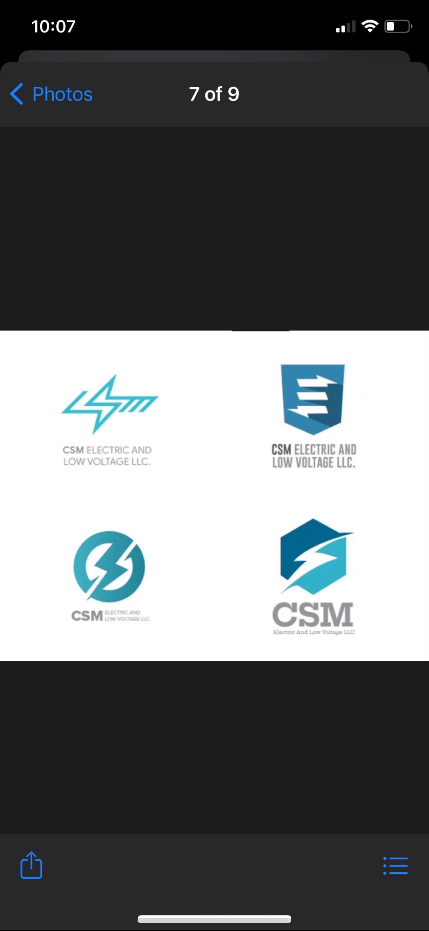 CSM Electric and Low Voltage Logo