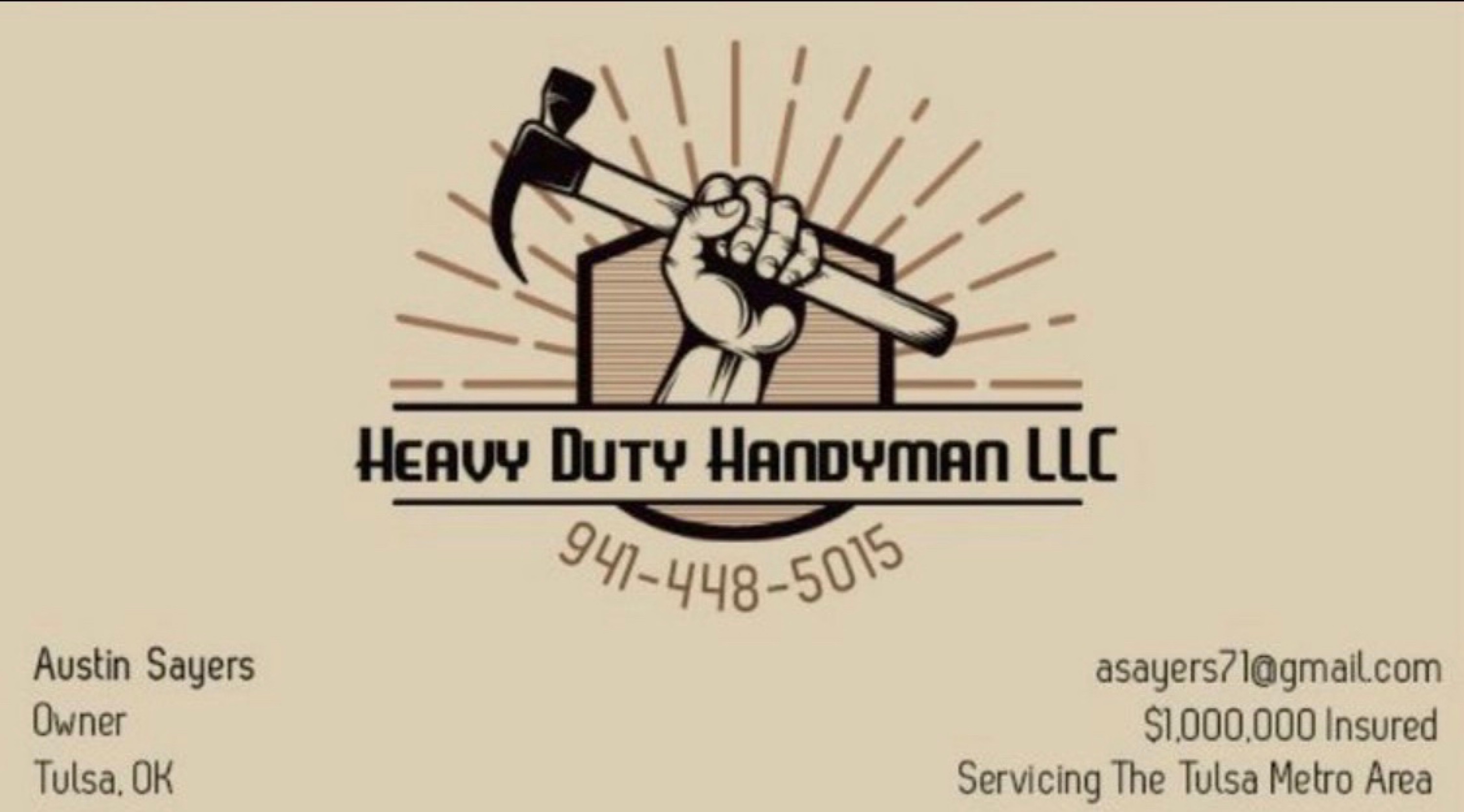 Heavy Duty Handyman, LLC Logo