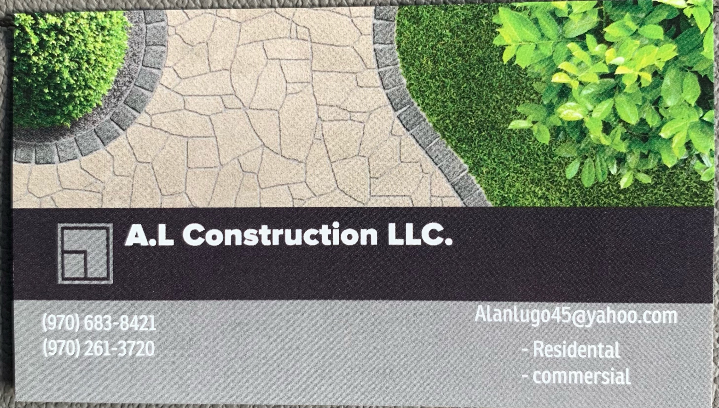A.L Construction Logo