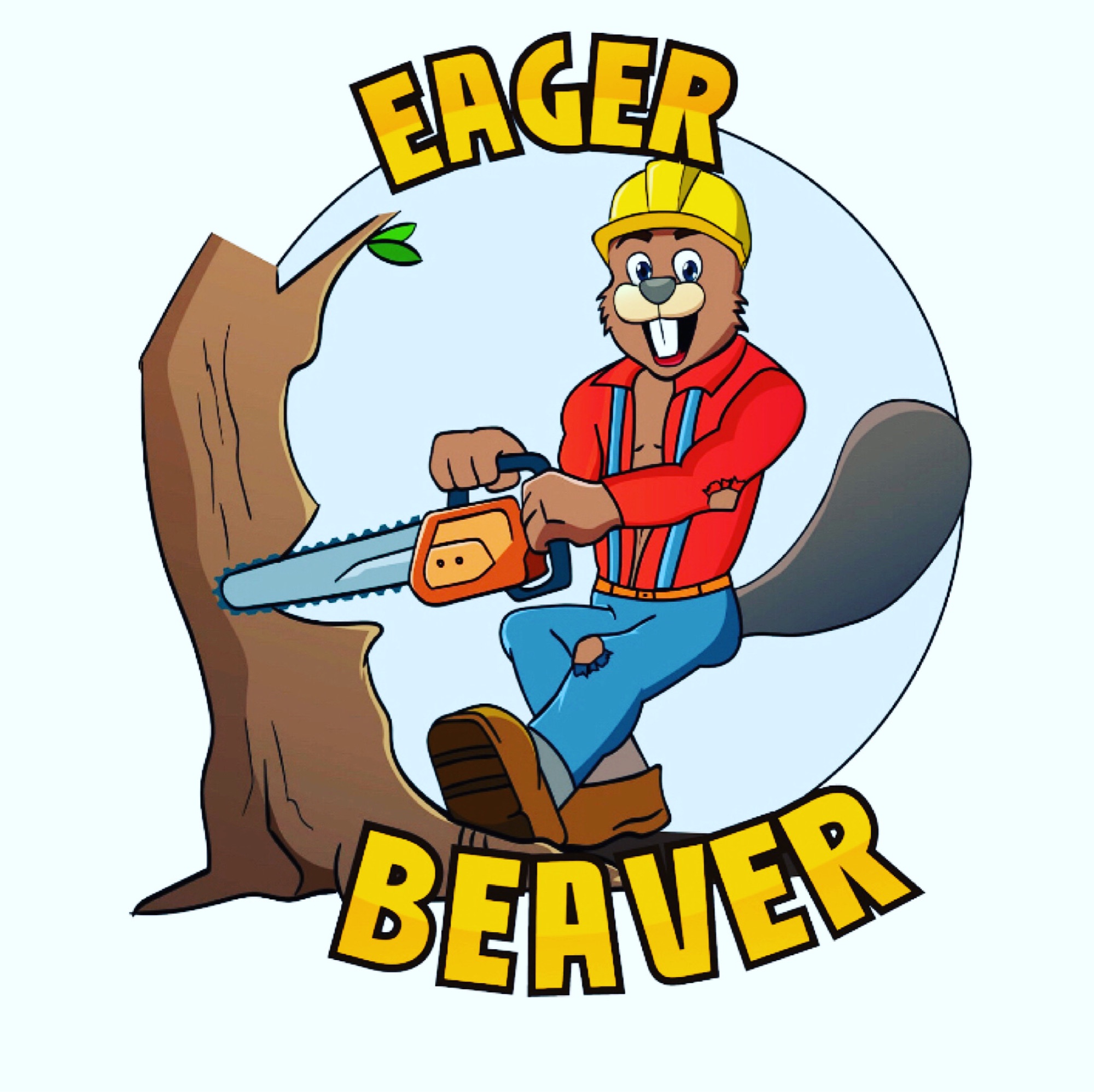 Eager Beaver Tree Removal Service Logo