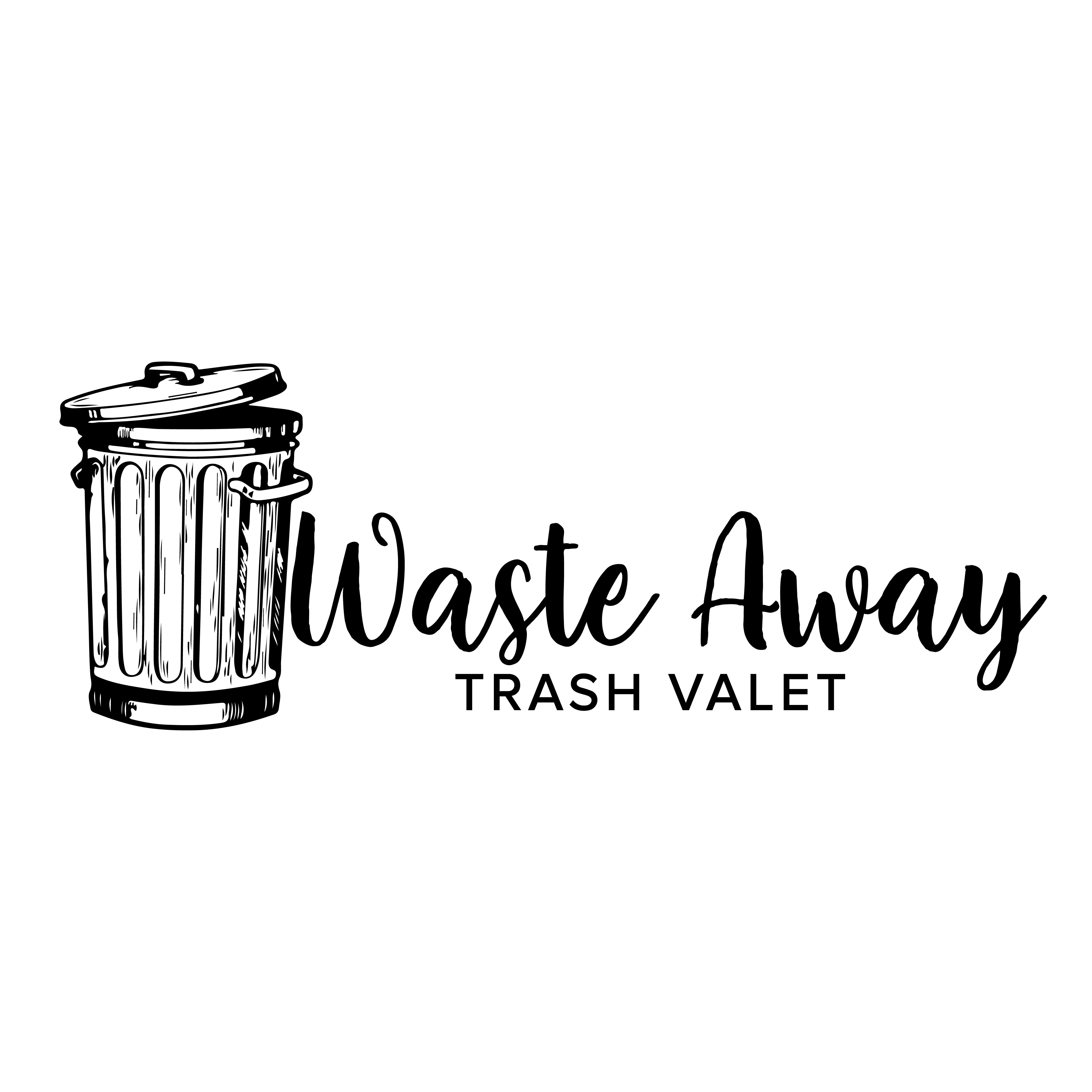 Waste away Trash Valet Logo