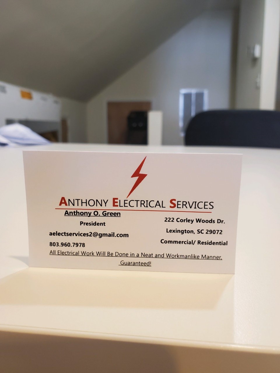 Anthonys Electrical Service Logo