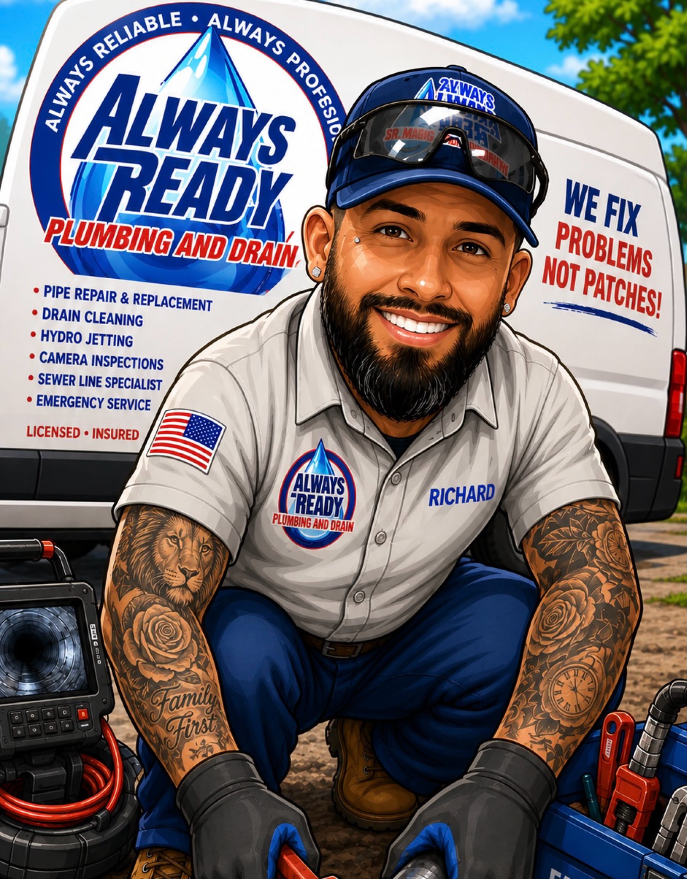 Always Ready Plumbing and Drain Inc Logo