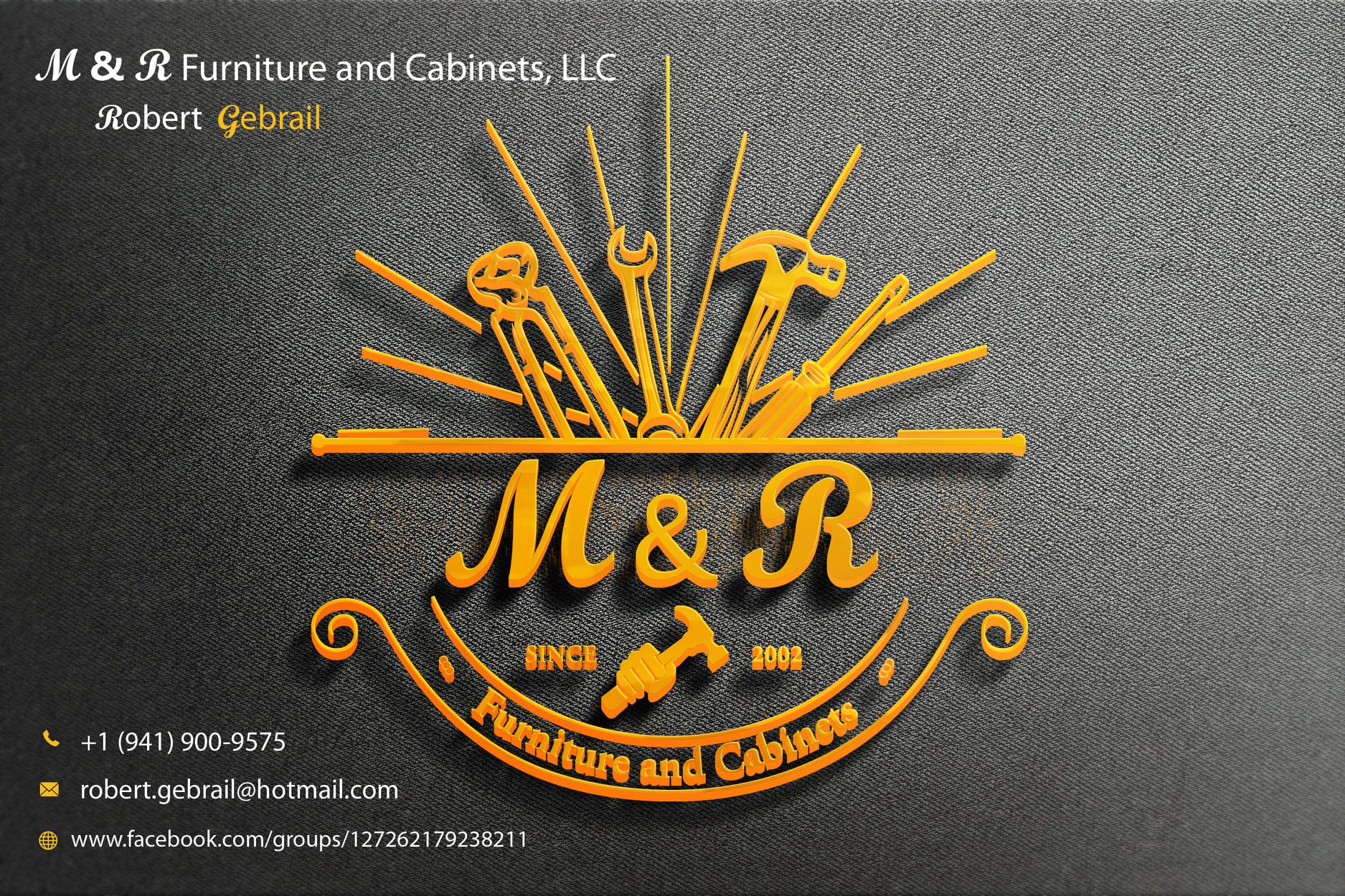 M&R Furniture and Cabinets, LLC Logo