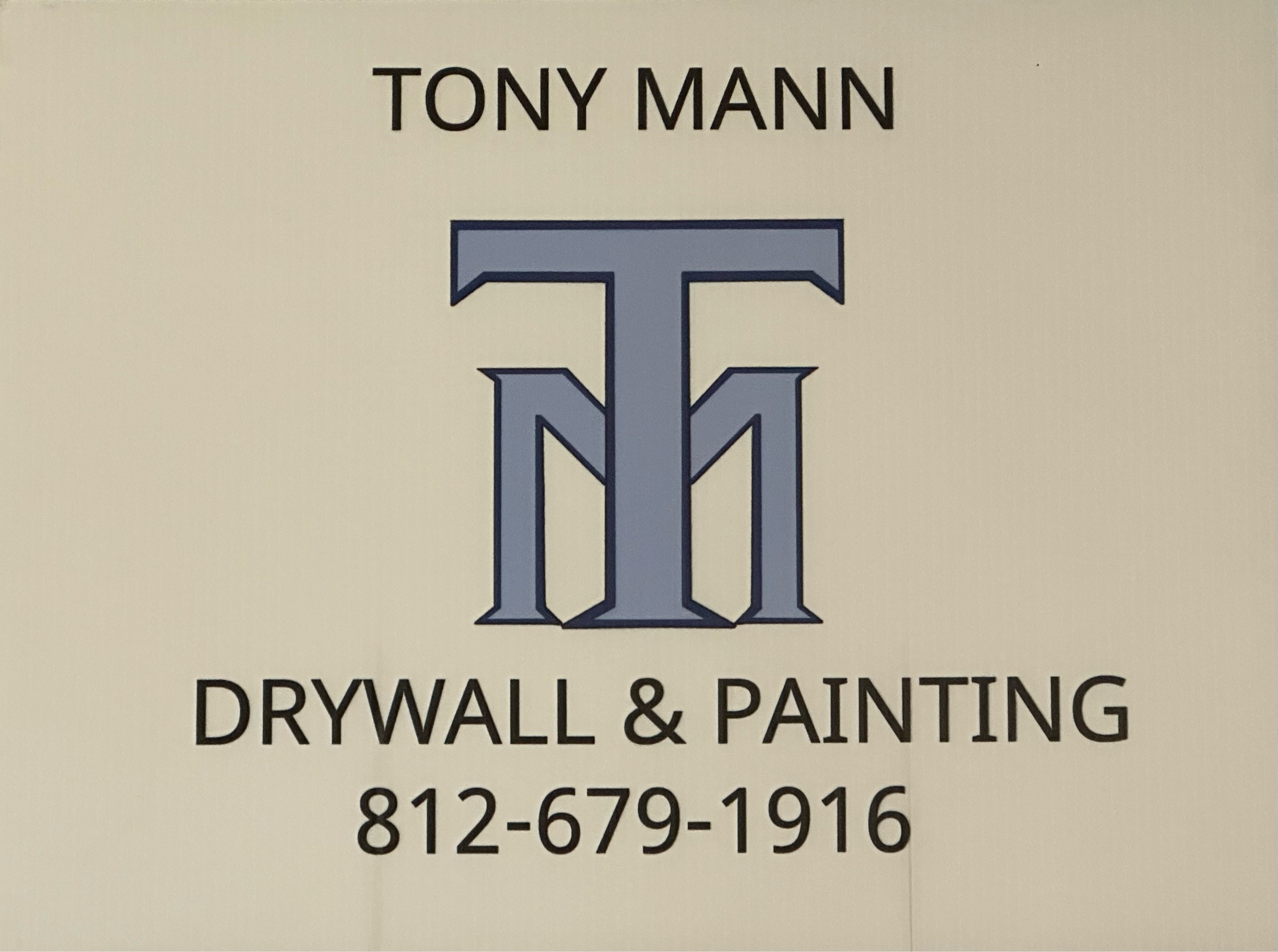 Tony Mann Drywall & Painting Logo
