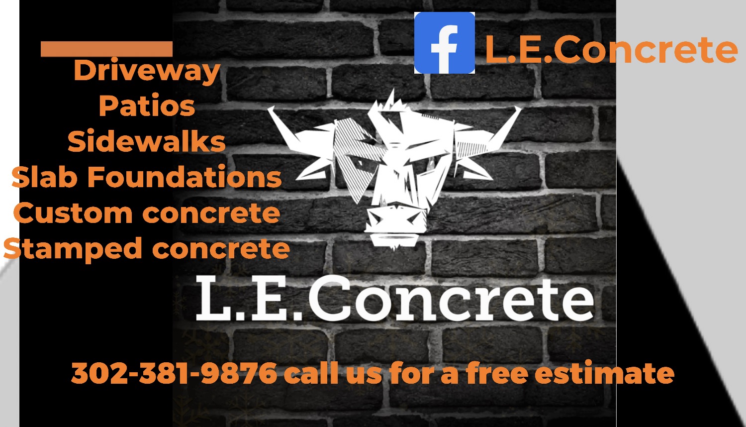 LE Concrete Logo