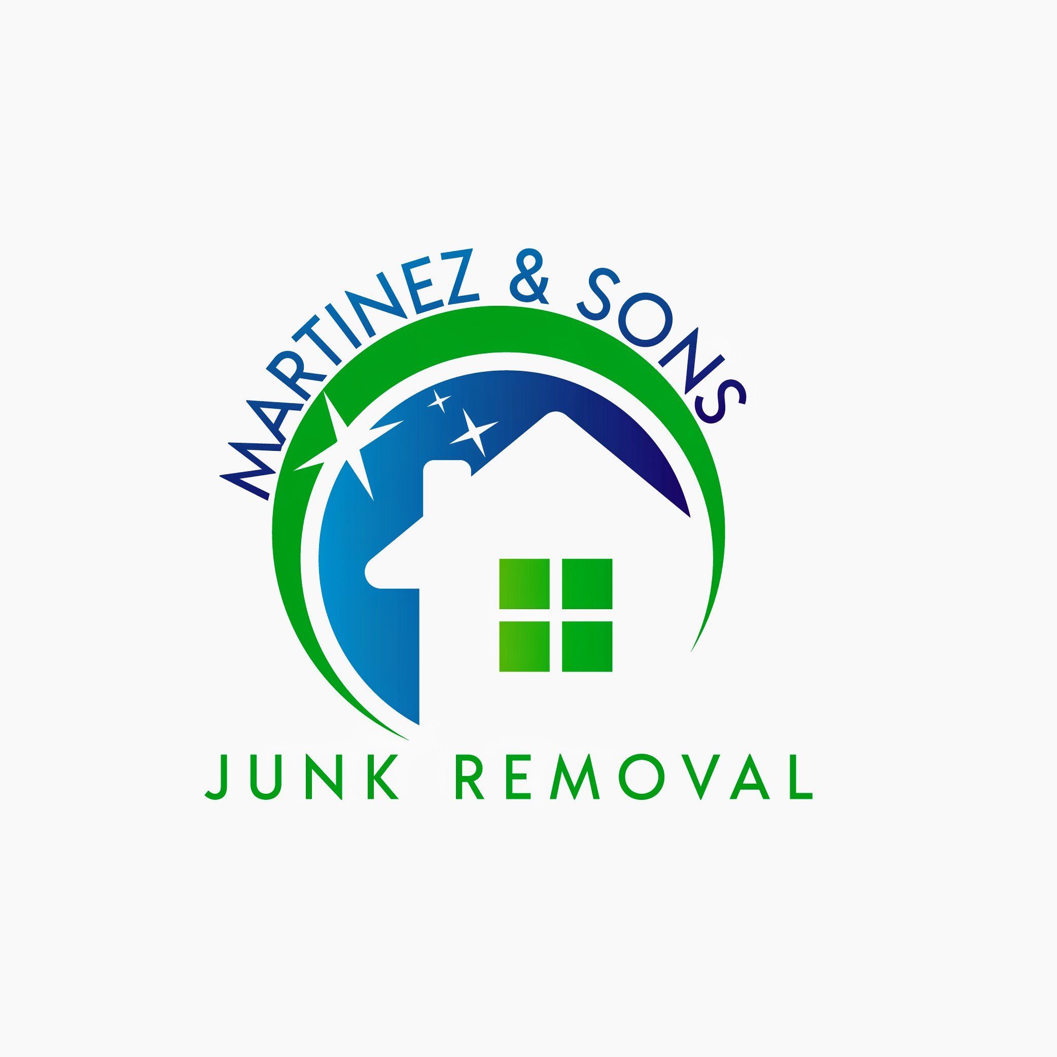 Martinez & Son's Junk Removal Logo