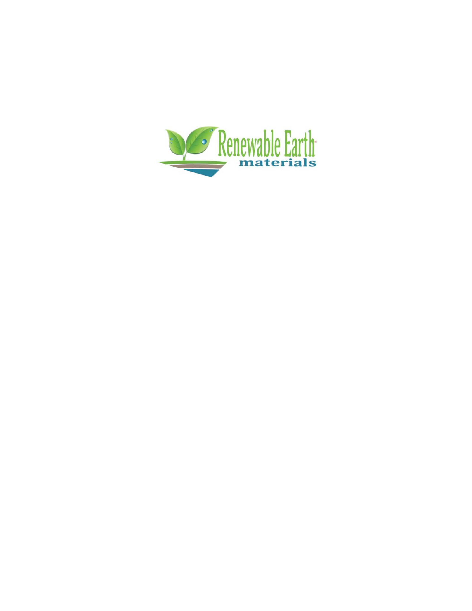Renewable Earth Materials, LLC Logo