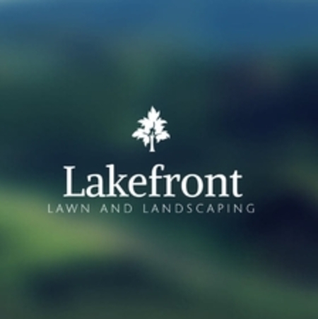 Lakefront Lawn and Landscaping Logo