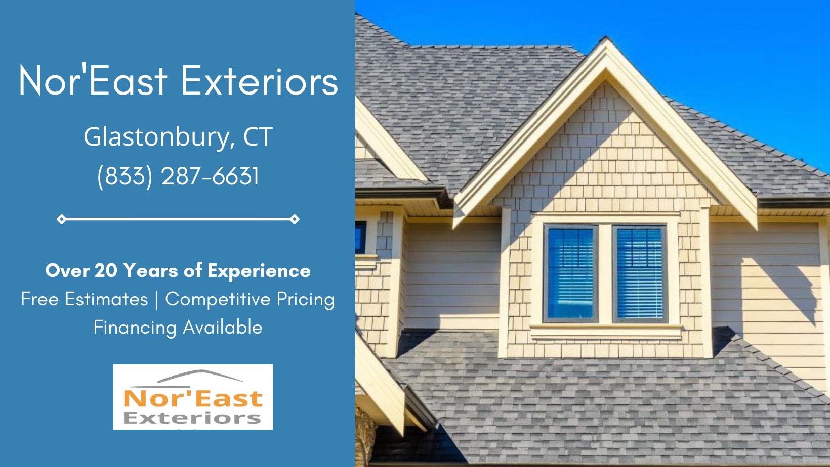 Nor'East Exteriors, LLC Logo
