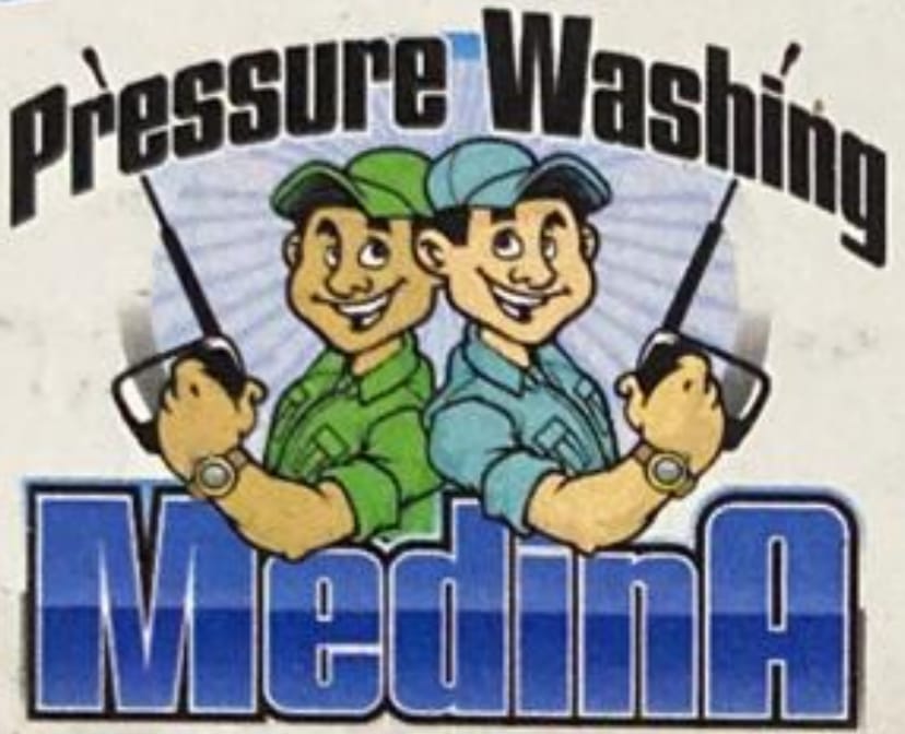 Medina Pressure Washing Logo