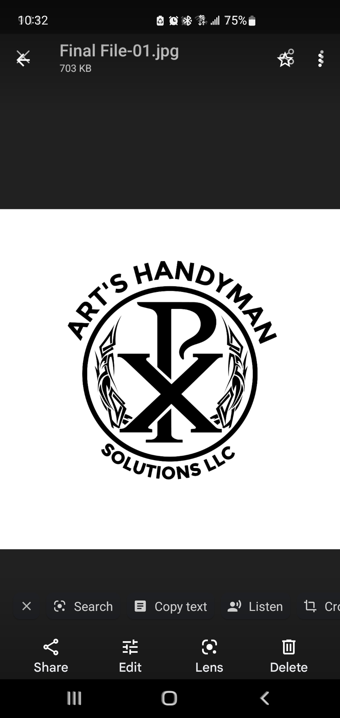Art's Handyman Solutions Logo