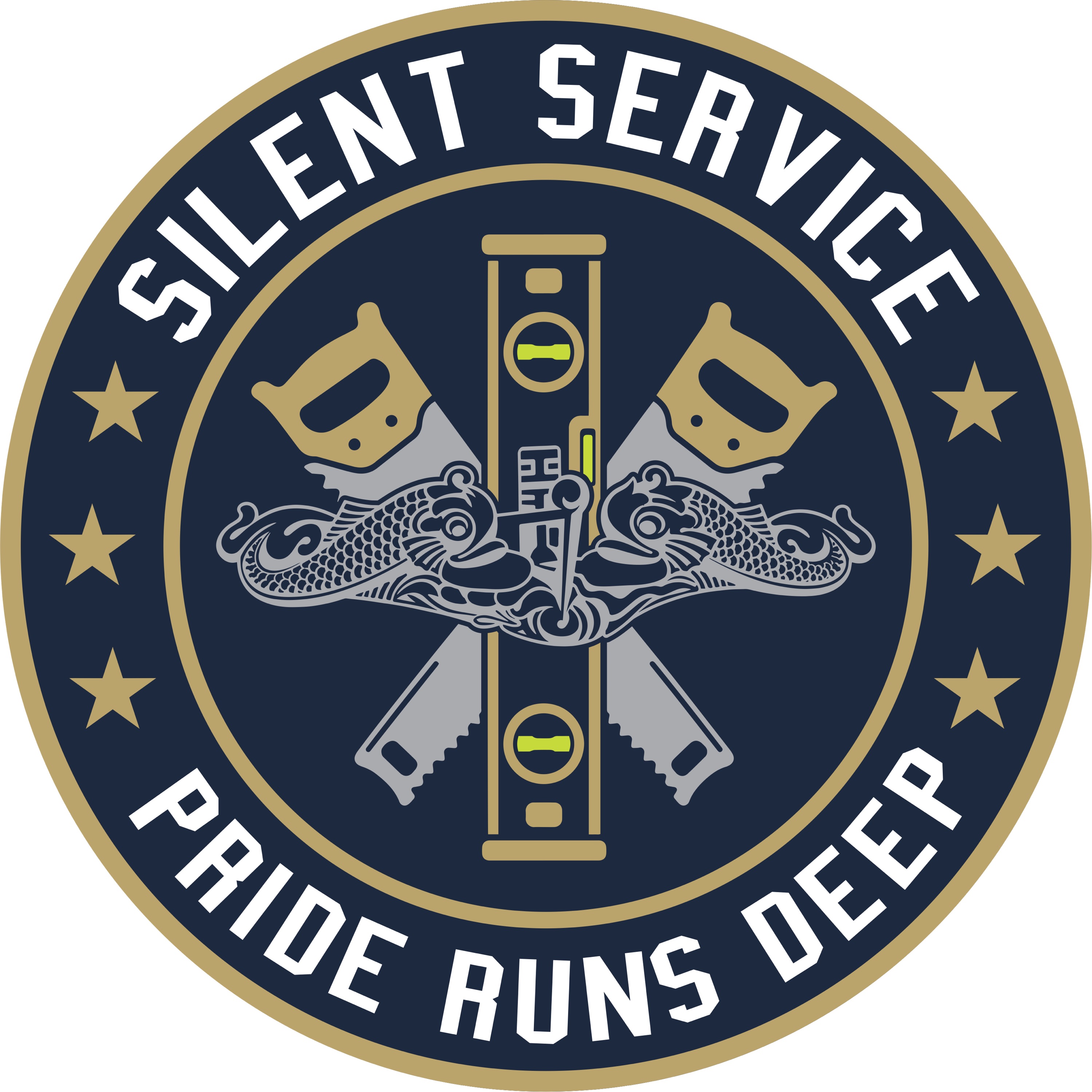 Silent Service: Home Services Logo