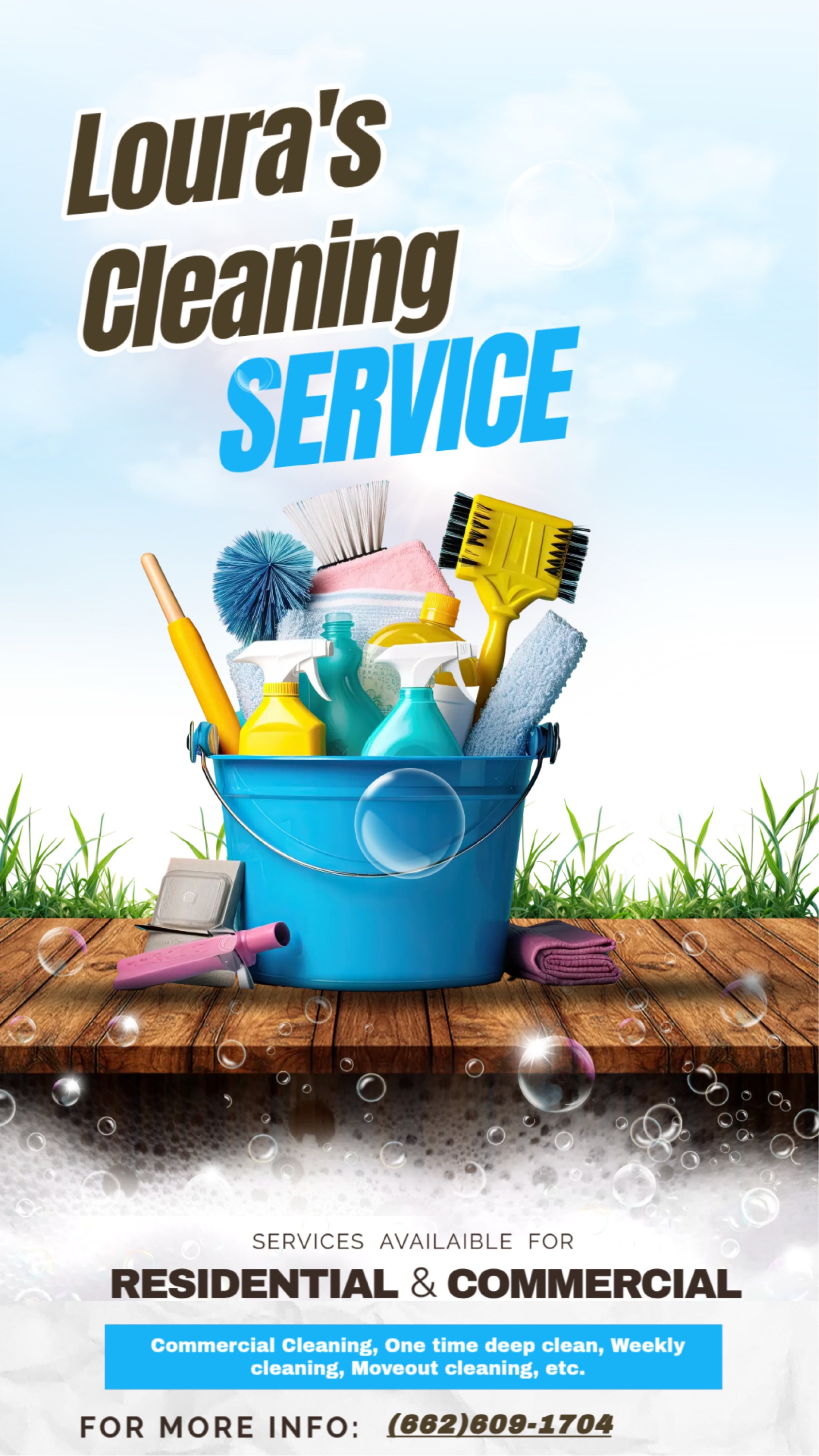 Louras Cleaning Service Logo