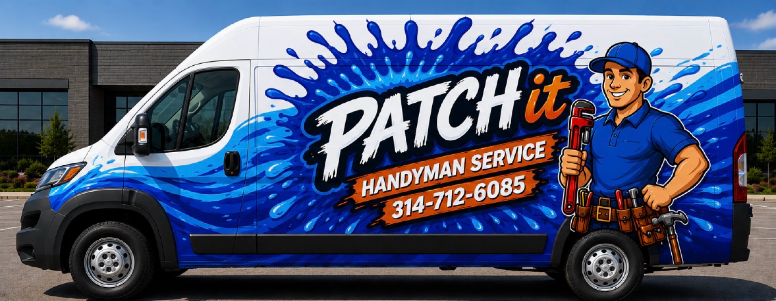 Patch It Handyman Service Logo