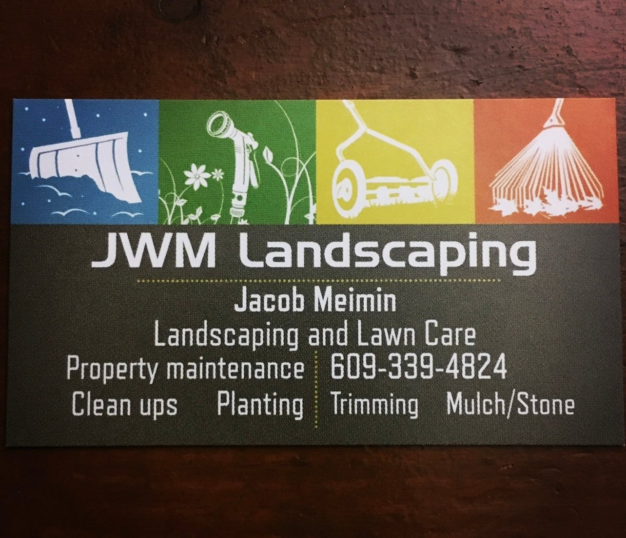JWM Landscaping Logo