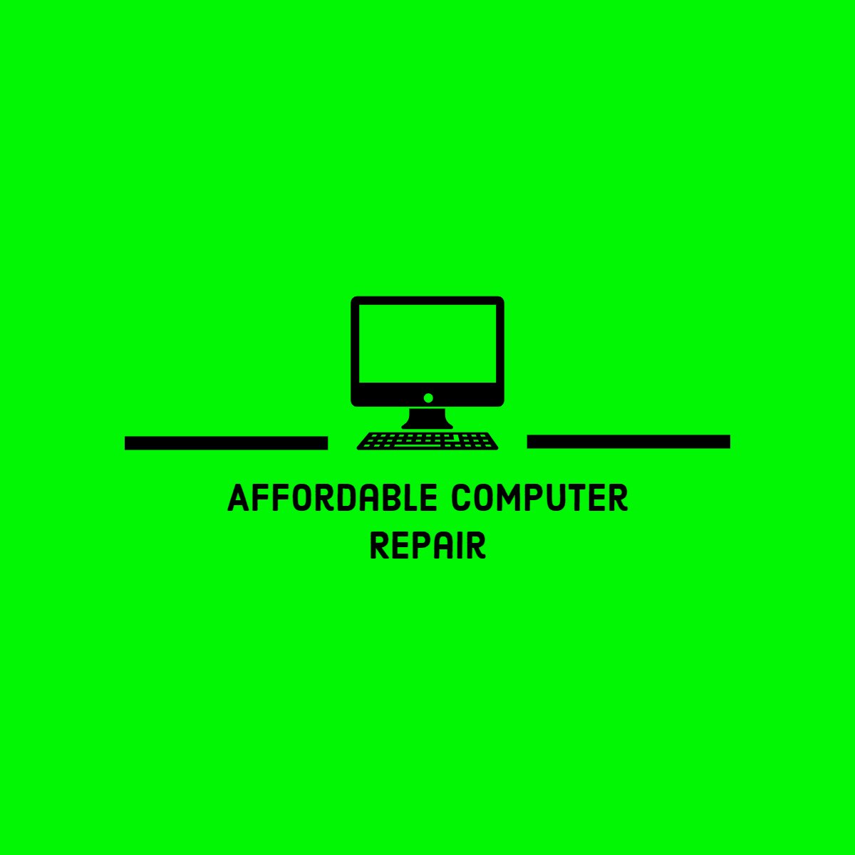 Affordable Computer Repair Logo