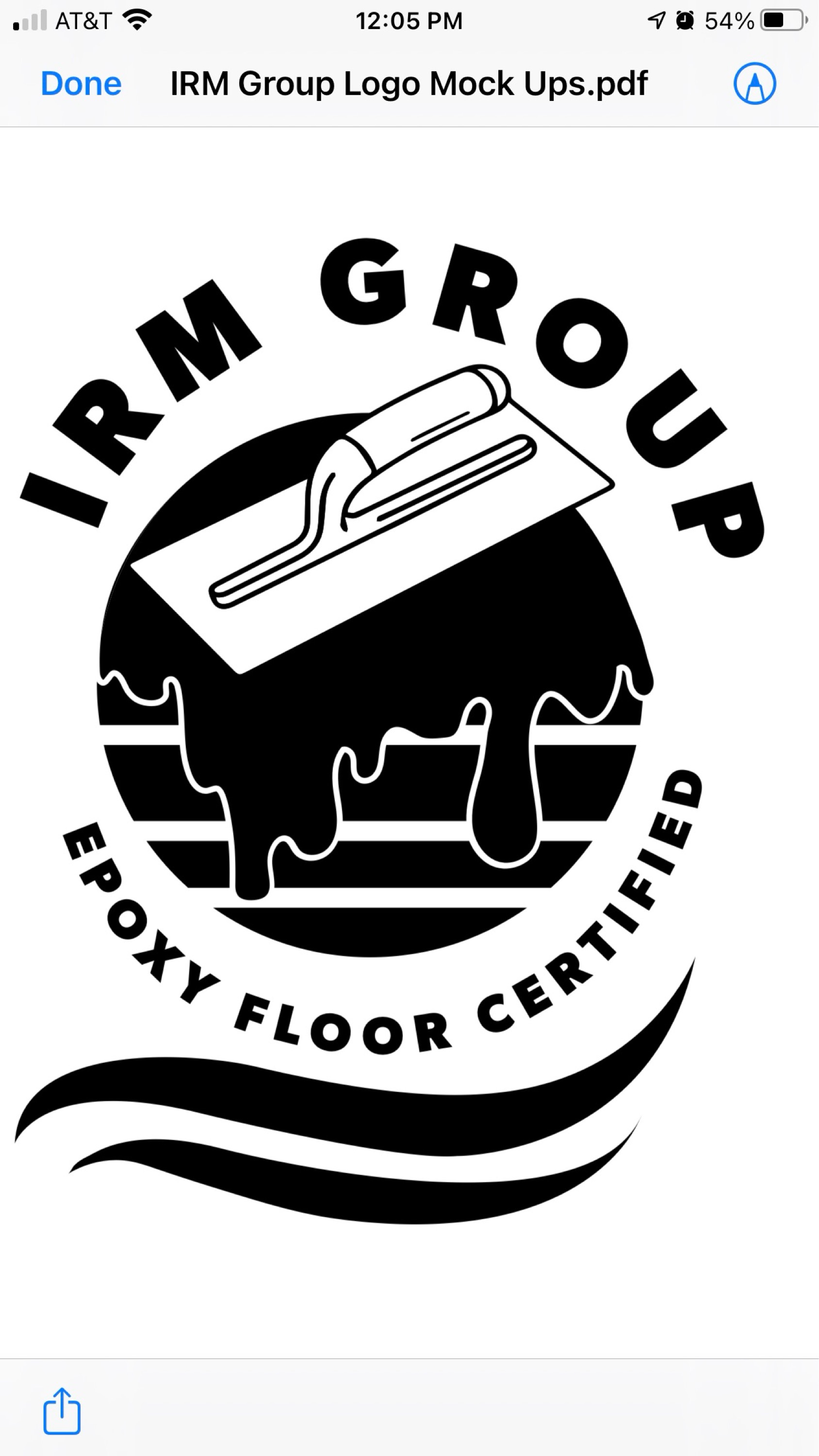 IRM Group Design Logo