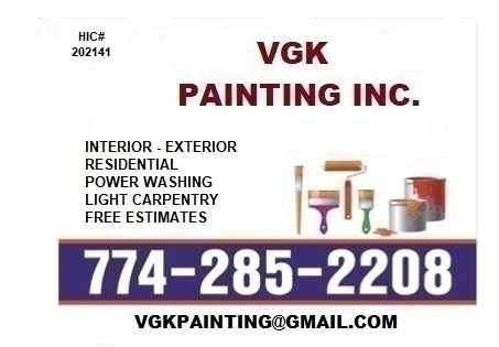 VGK  Painting, Inc Logo
