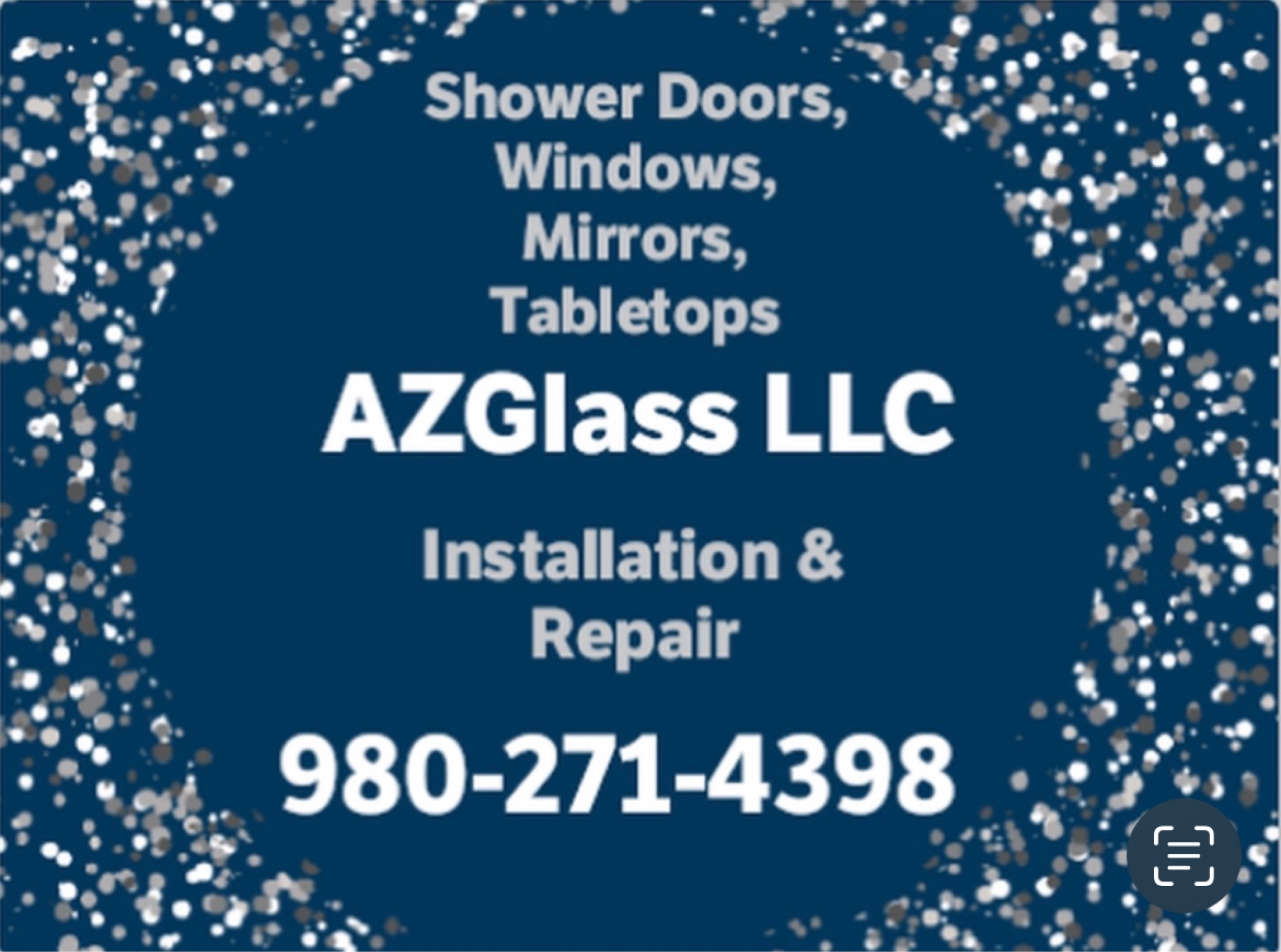 AZG Glass Shower Doors Logo