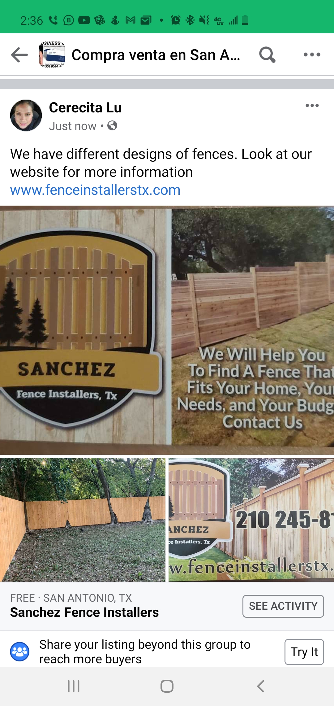 Sanchez Fence Installers Logo