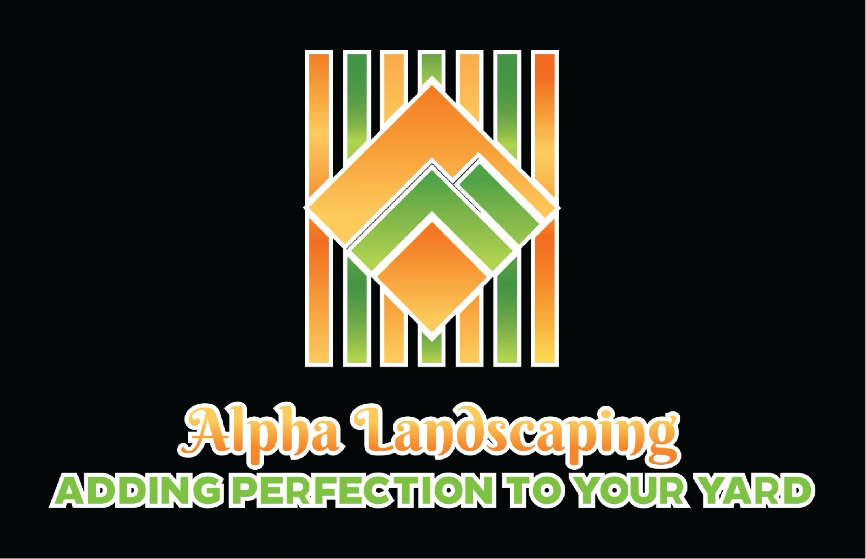 Alpha Landscaping Logo
